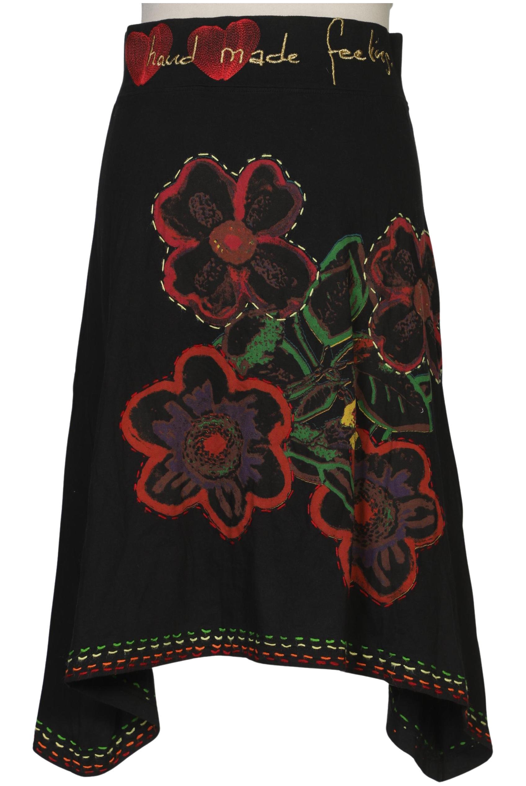 

Desigual Damen Rock, schwarz, Gr. 32