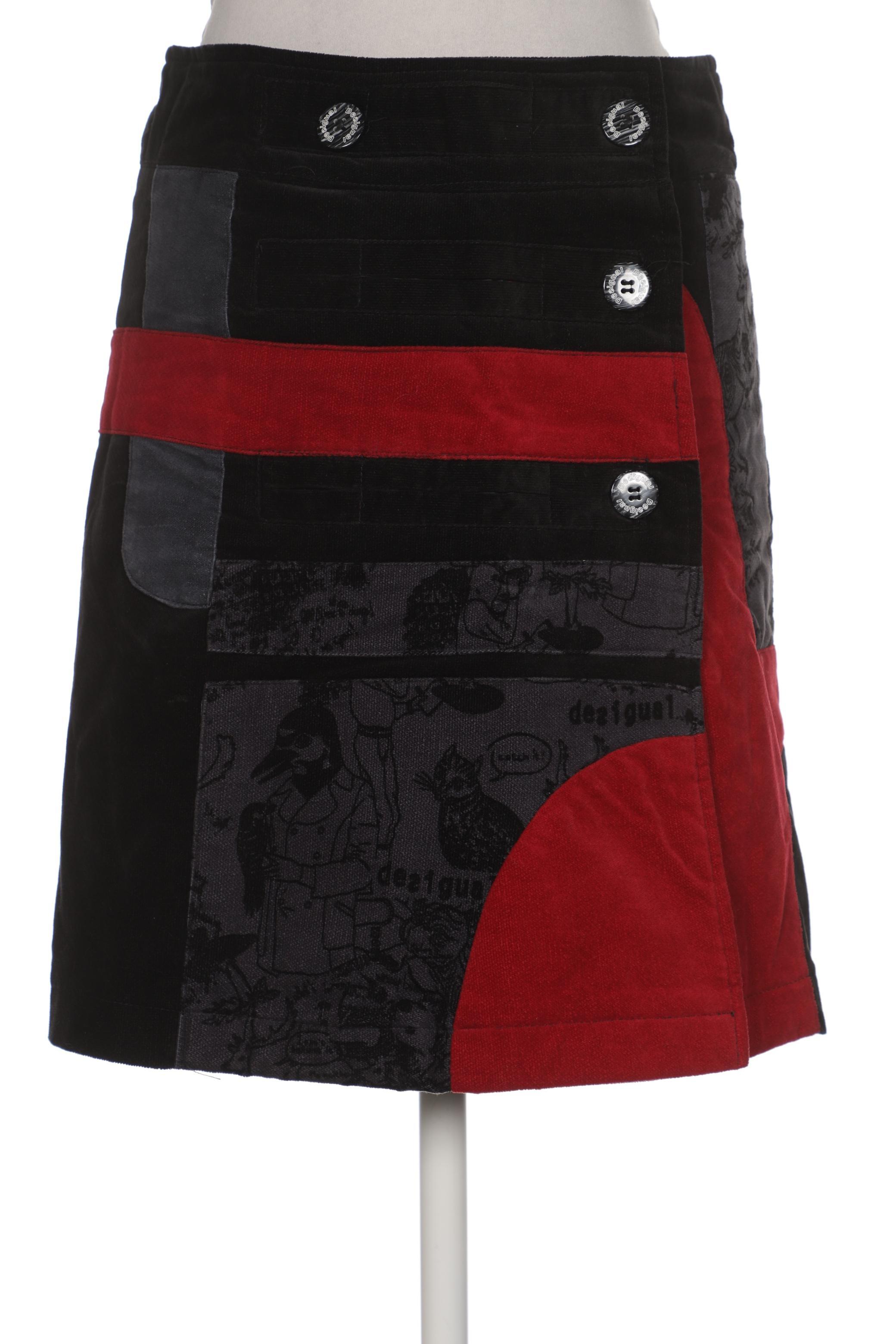 

Desigual Damen Rock, schwarz, Gr. 34