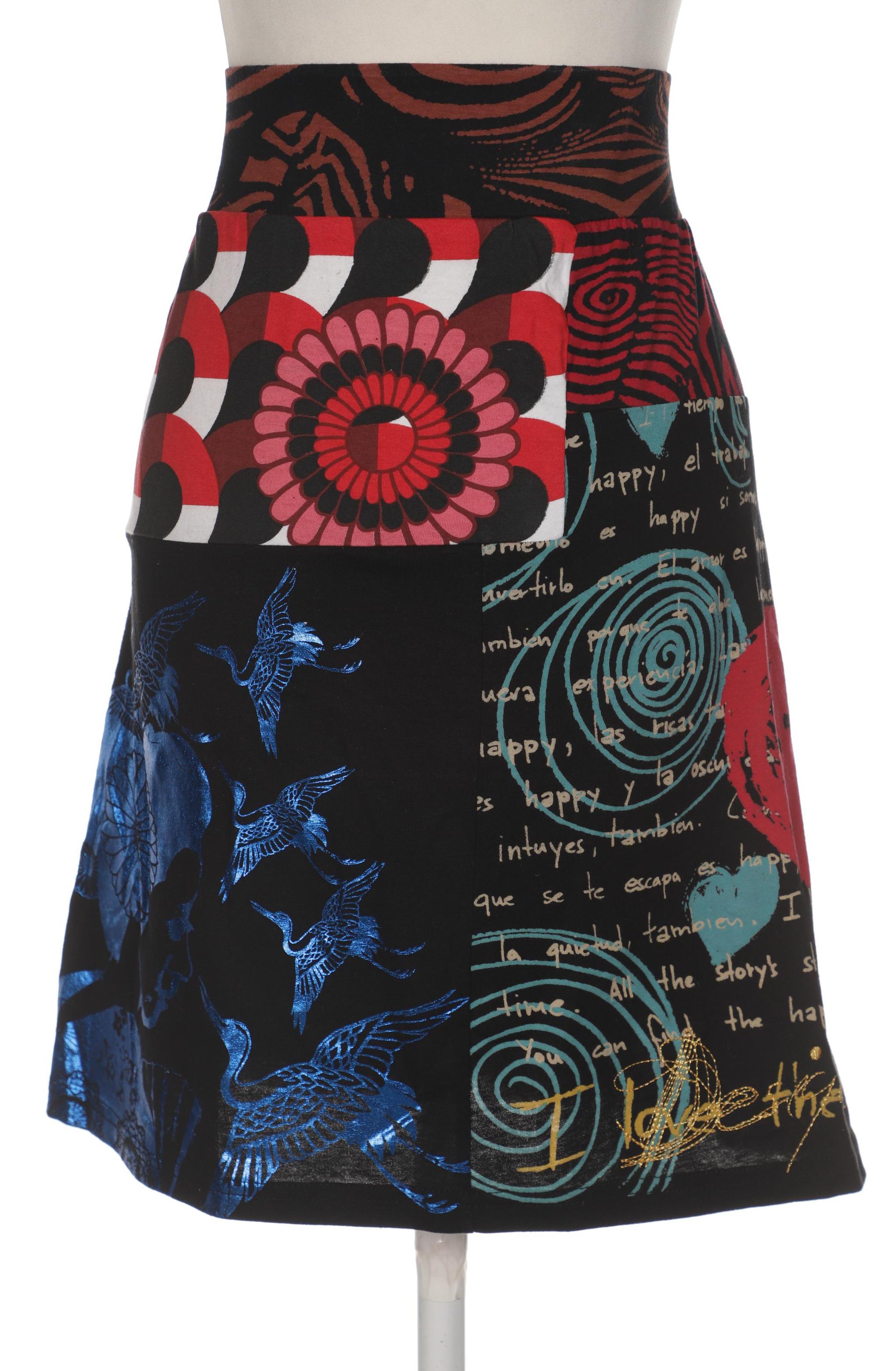 

Desigual Damen Rock, mehrfarbig, Gr. 38
