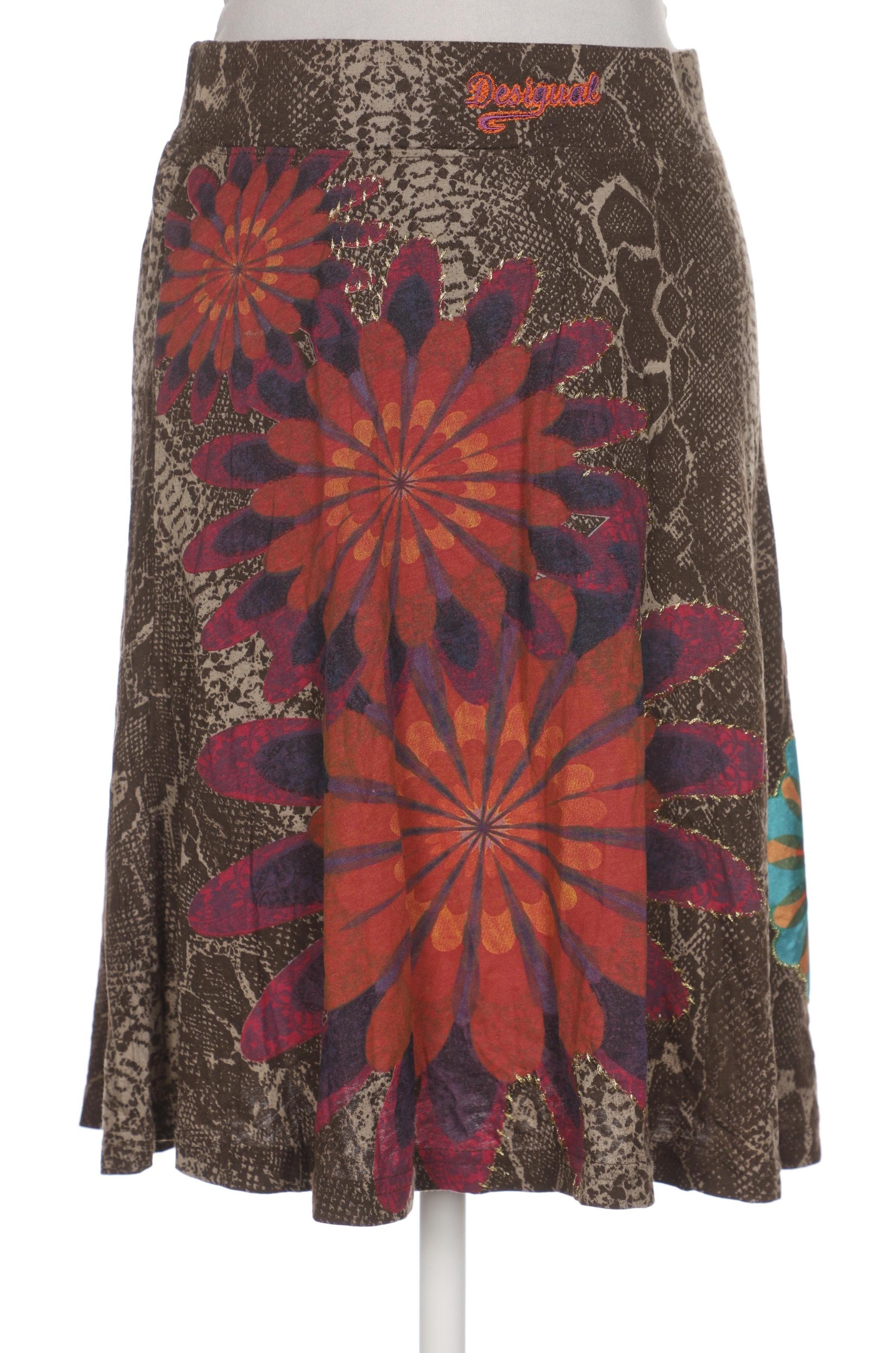 

Desigual Damen Rock, braun, Gr. 36