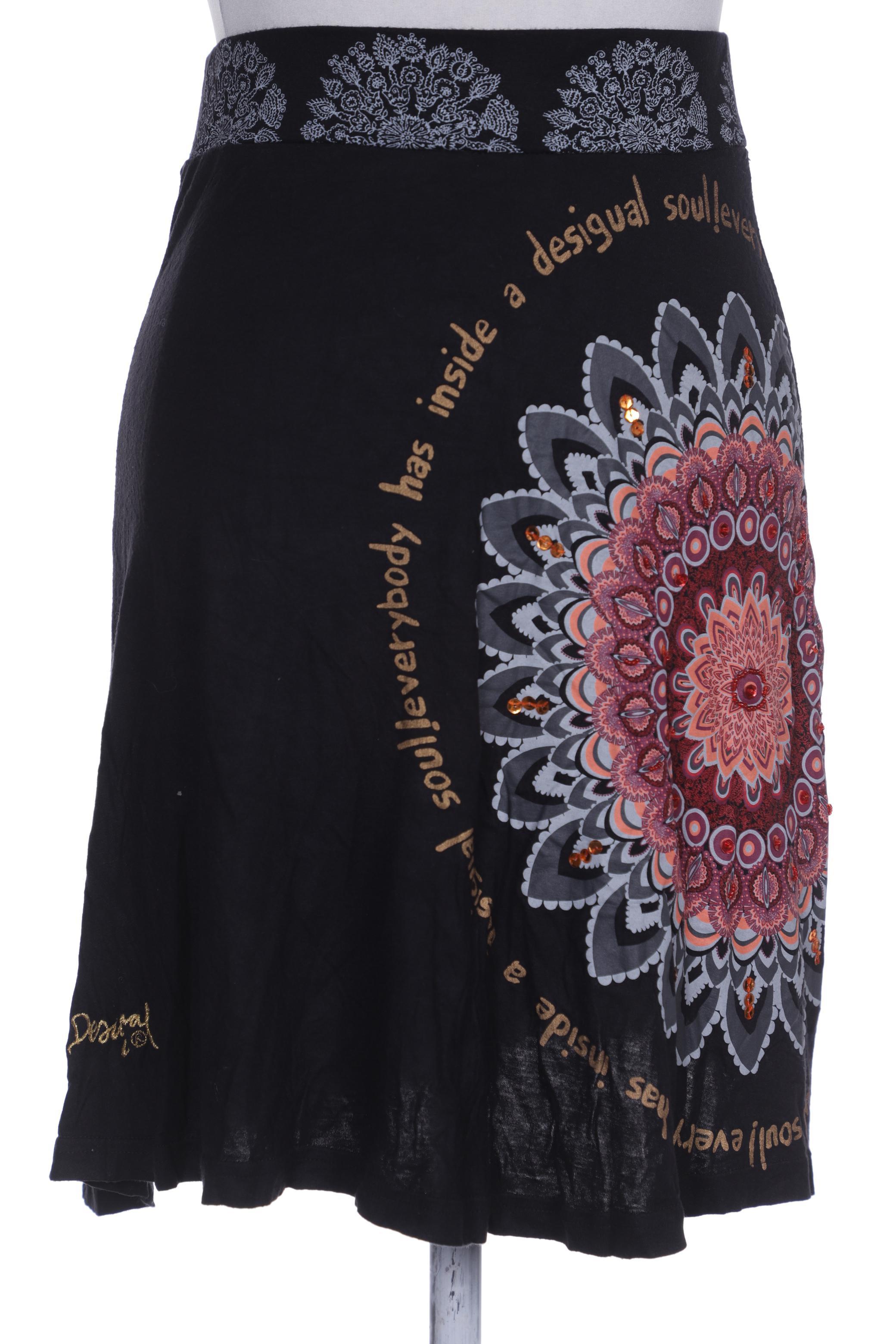 

Desigual Damen Rock, schwarz