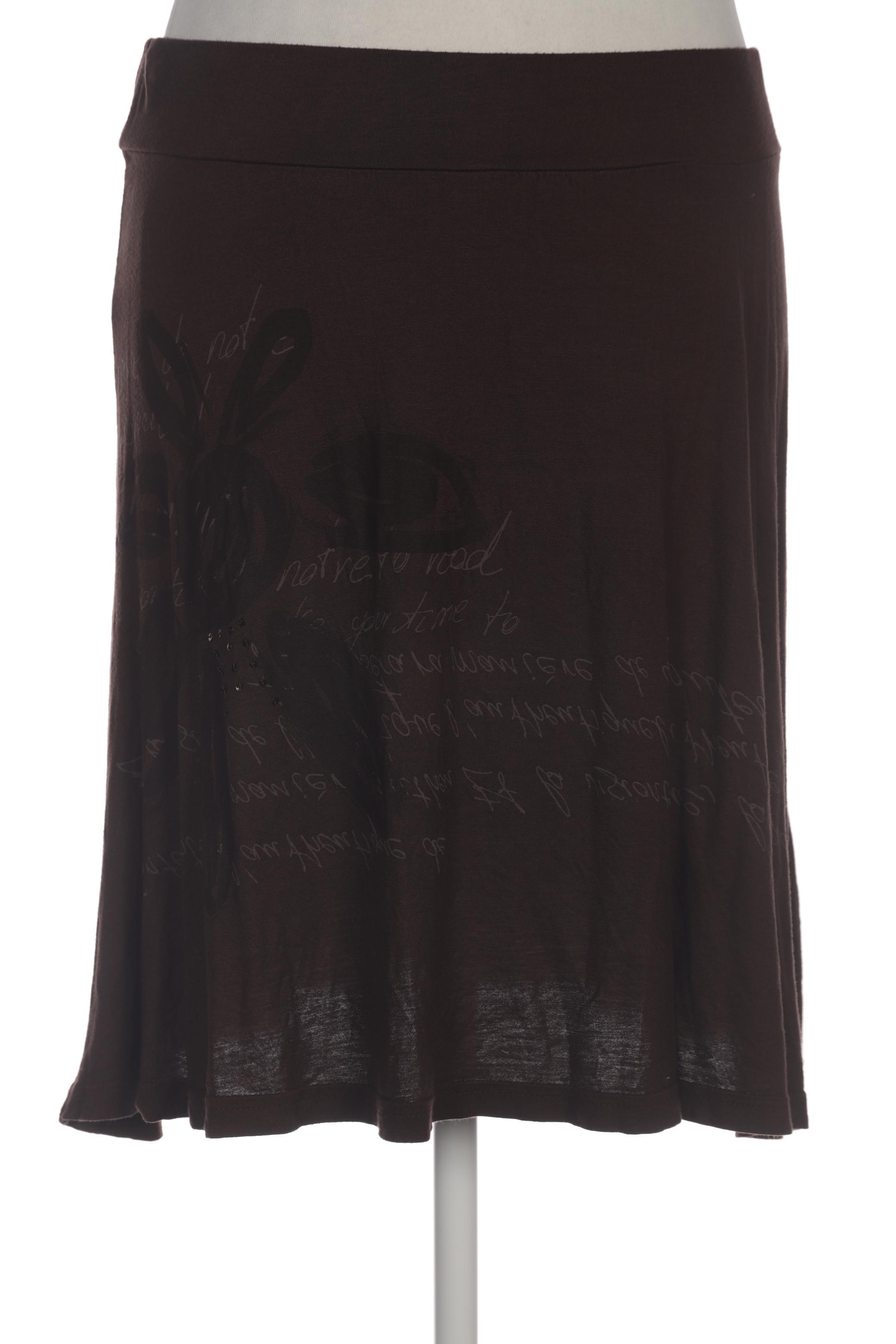

Desigual Damen Rock, braun, Gr. 46