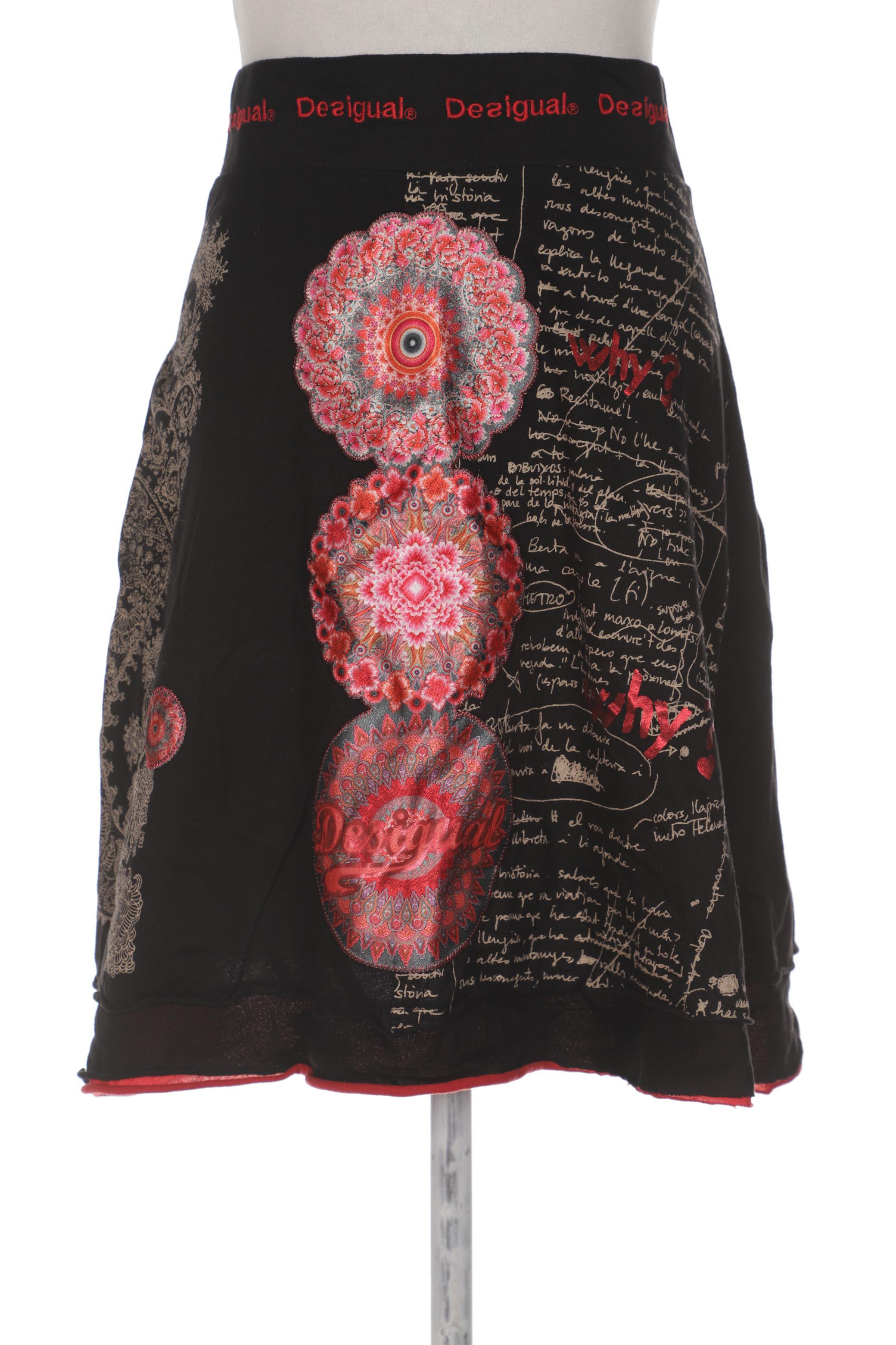 

Desigual Damen Rock, schwarz, Gr. 36