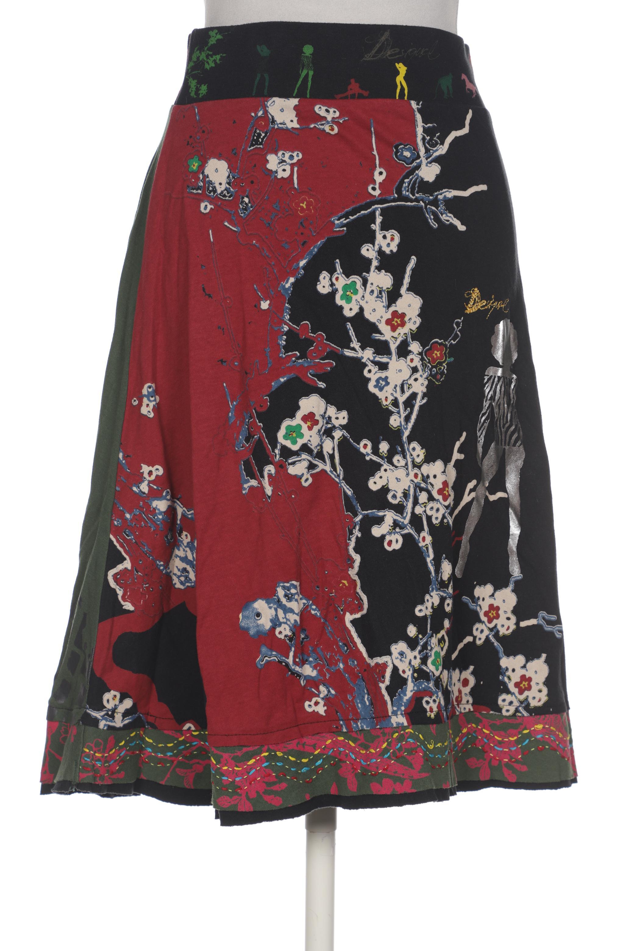 

Desigual Damen Rock, mehrfarbig, Gr. 38
