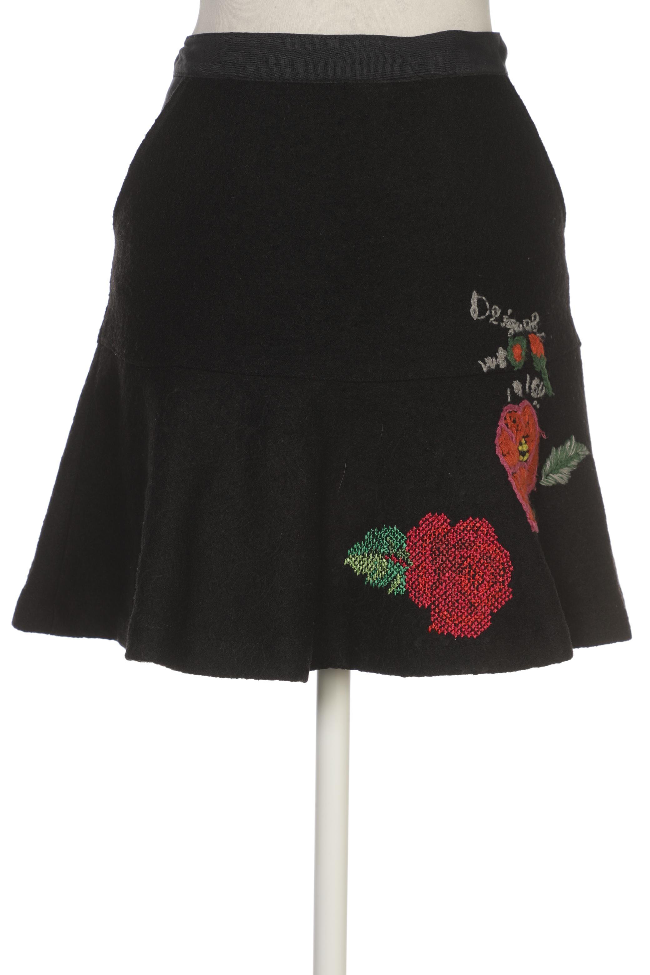 

Desigual Damen Rock, schwarz, Gr. 34