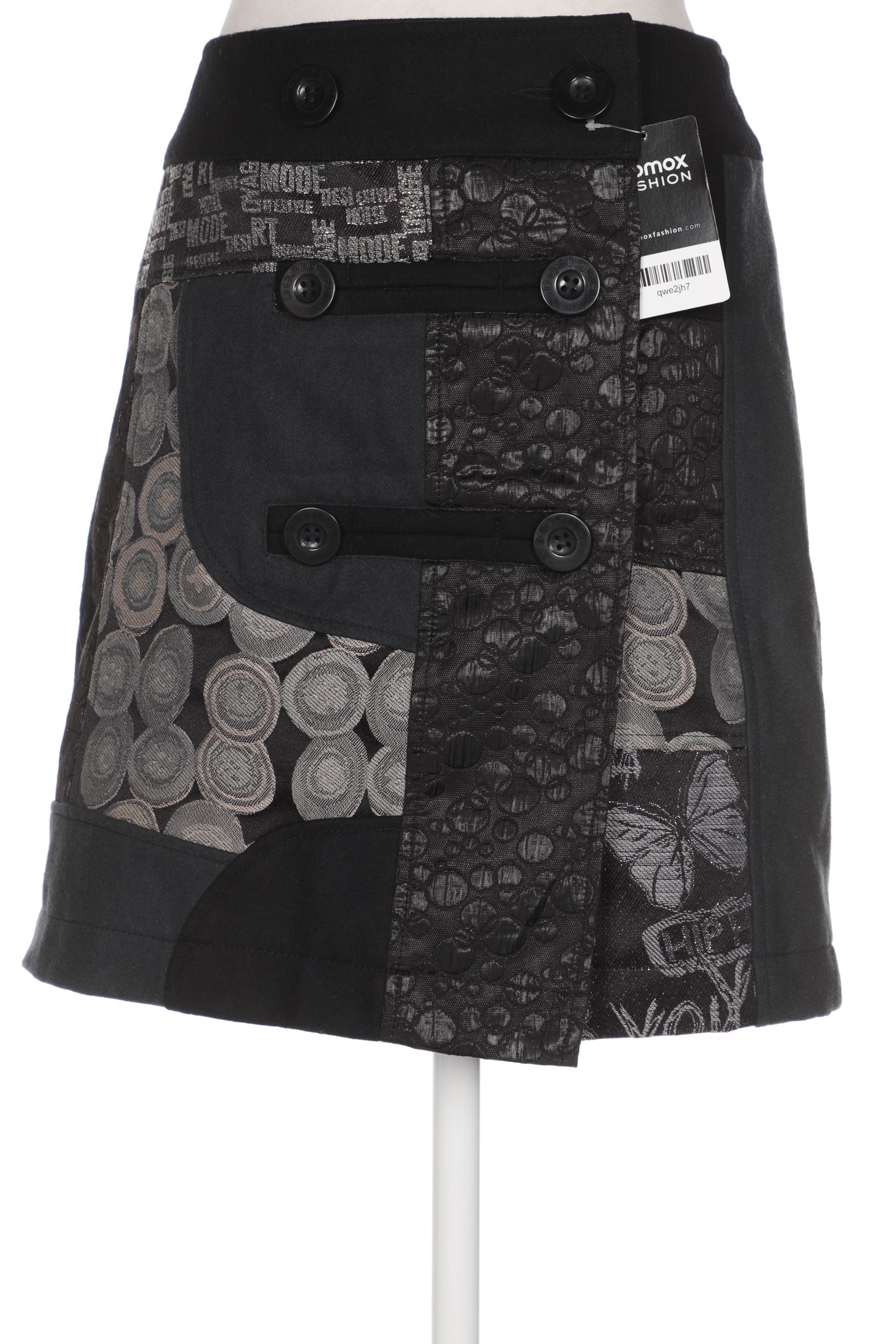 

Desigual Damen Rock, schwarz, Gr. 36