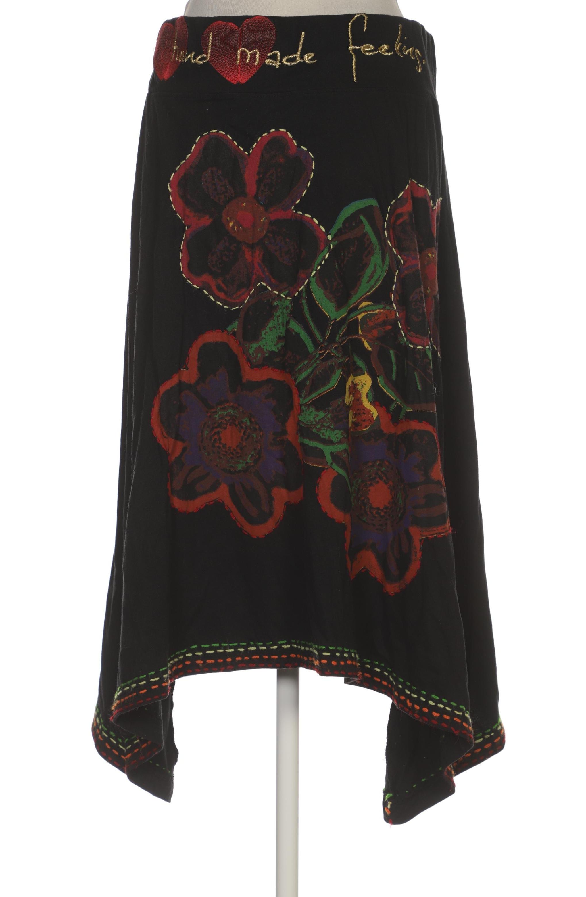 

Desigual Damen Rock, schwarz, Gr. 42