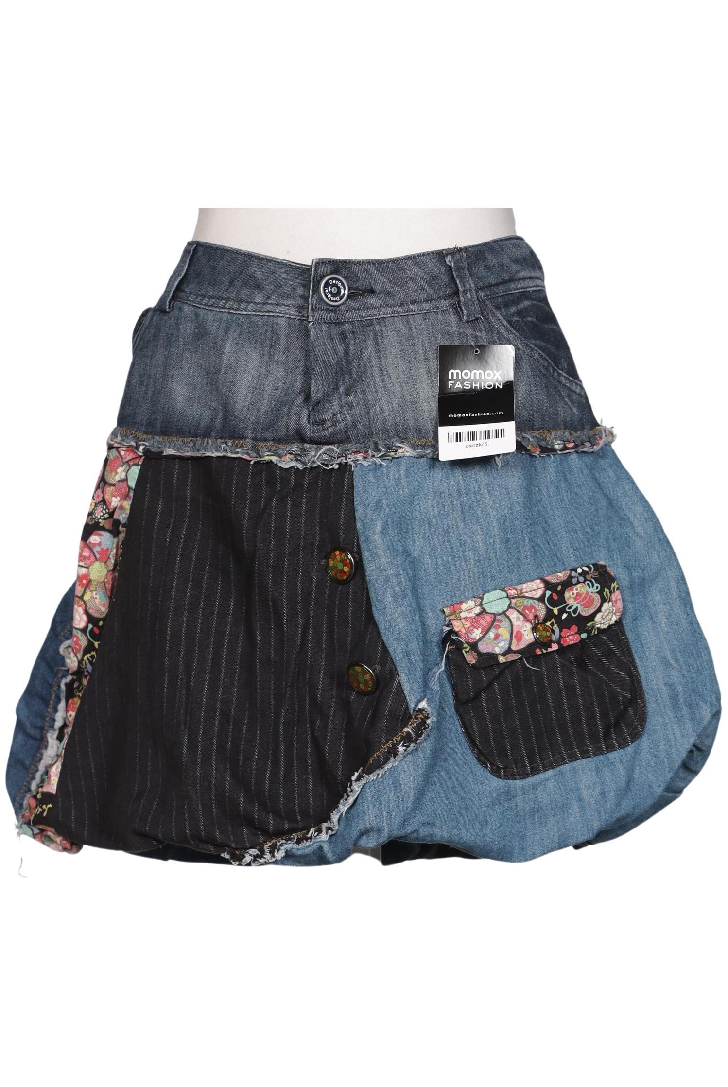 

Desigual Damen Rock, blau, Gr. 40