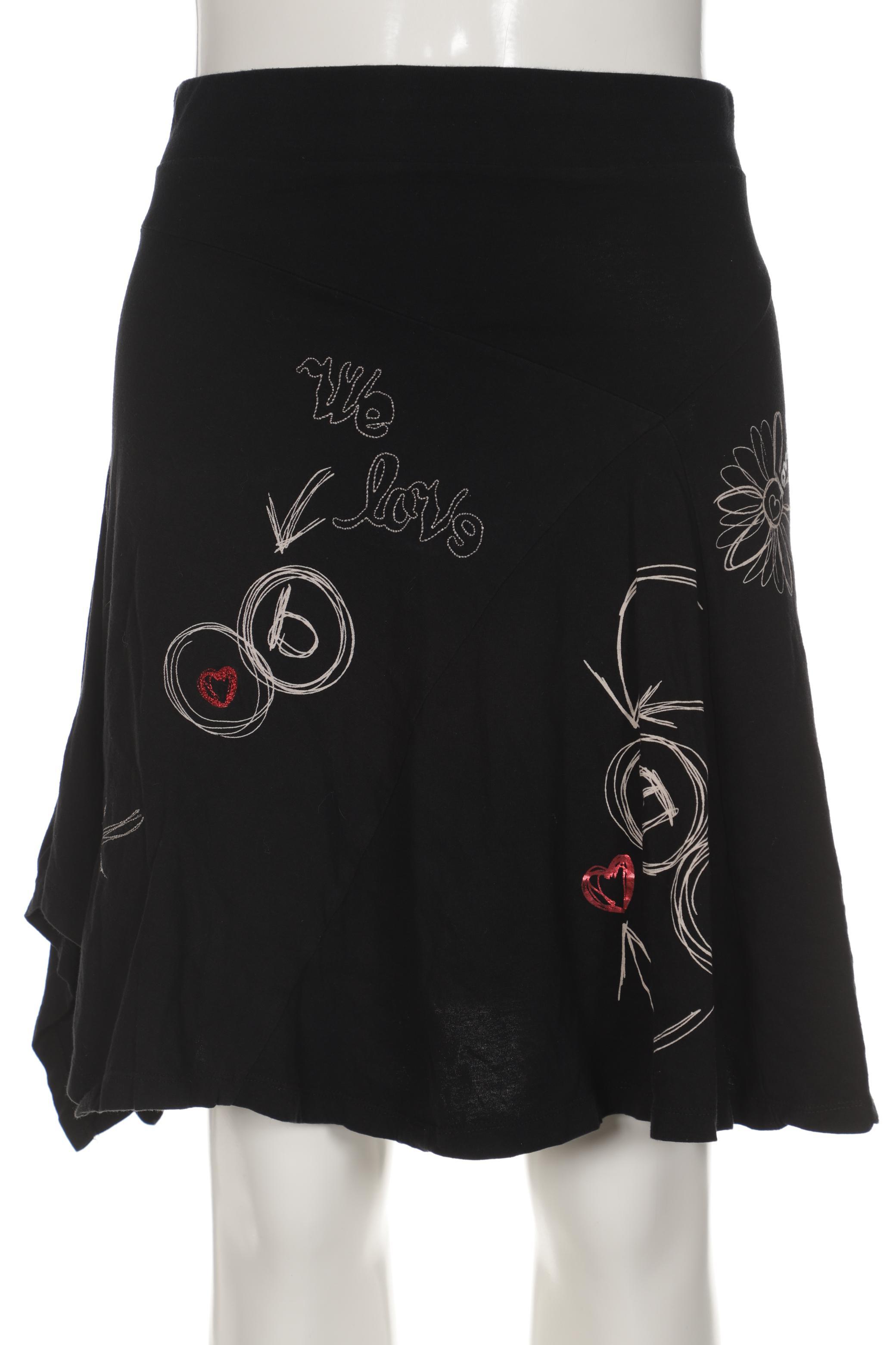 

Desigual Damen Rock, schwarz