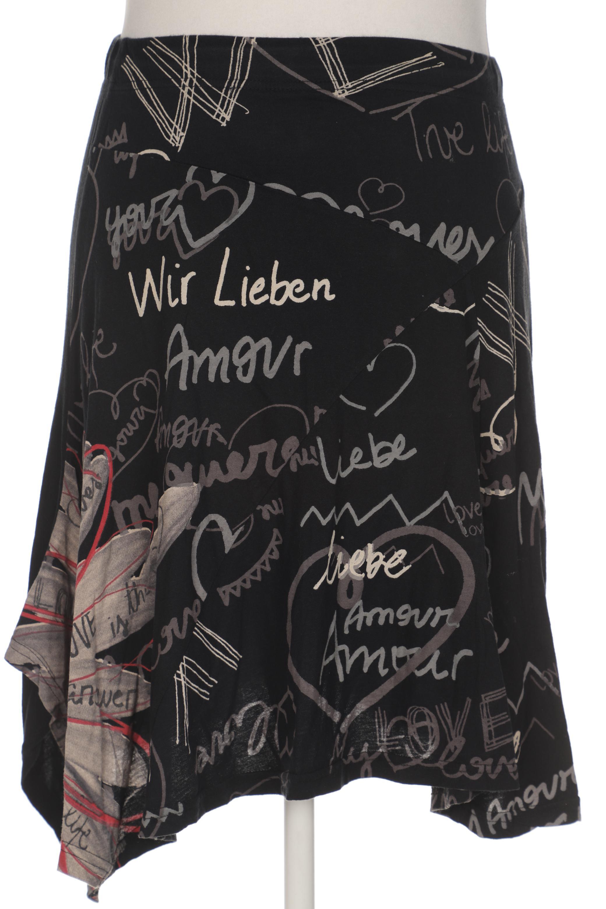 

Desigual Damen Rock, schwarz