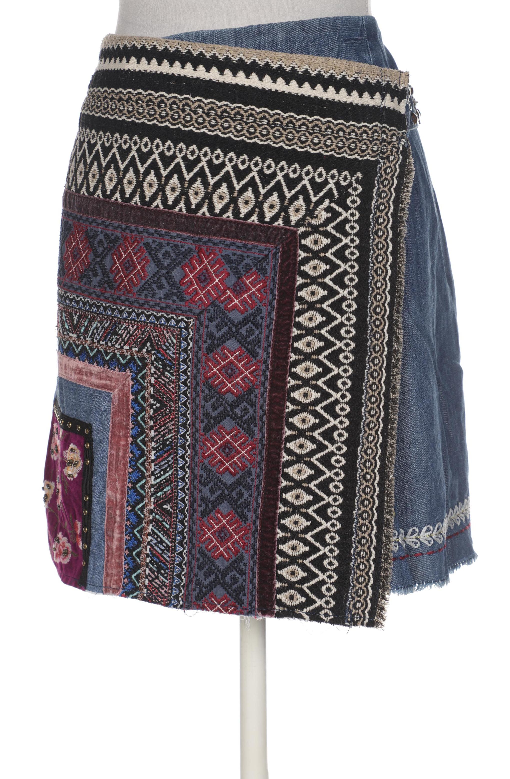 

Desigual Damen Rock, marineblau, Gr. 30