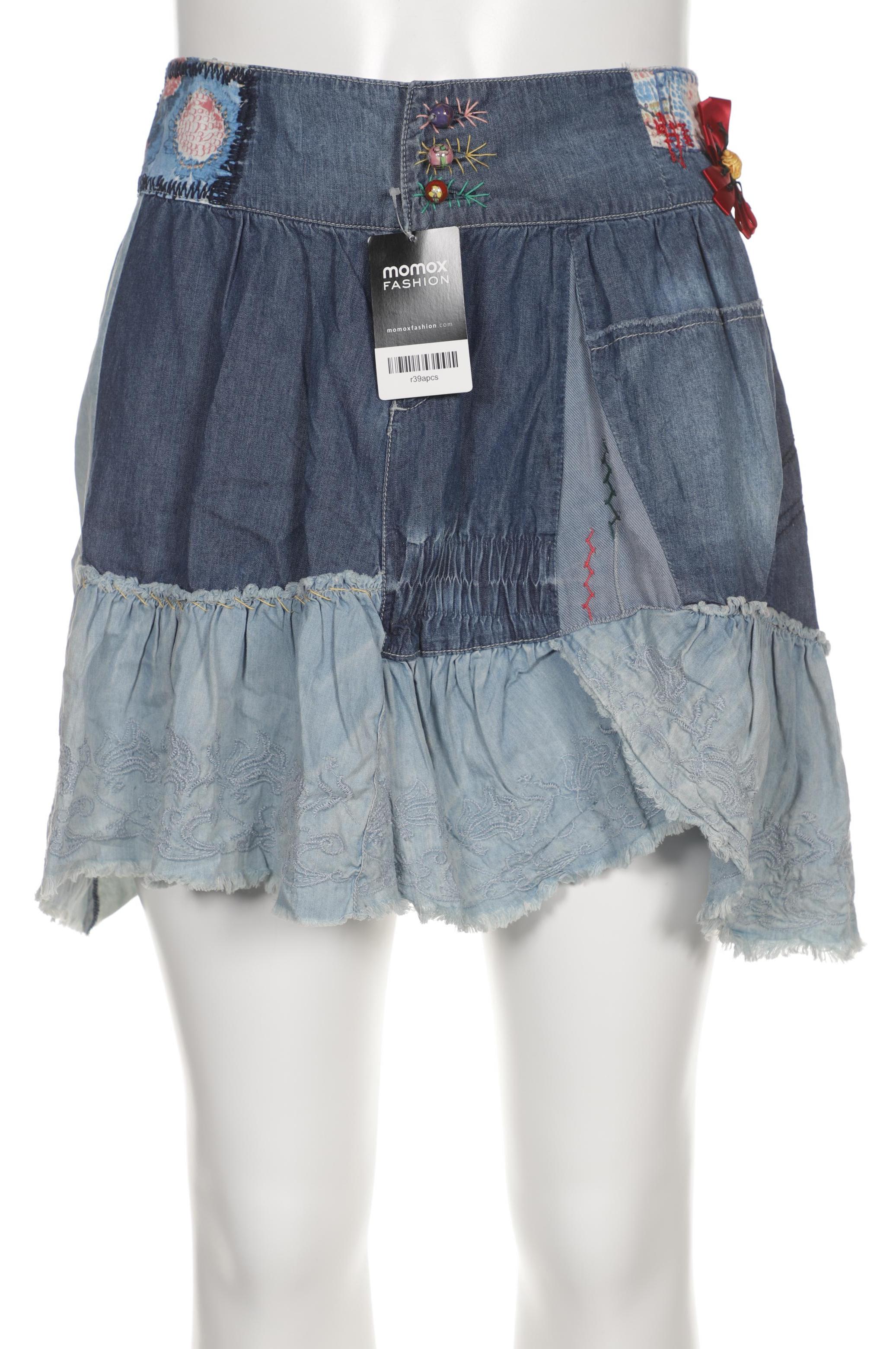 

Desigual Damen Rock, blau, Gr. 42