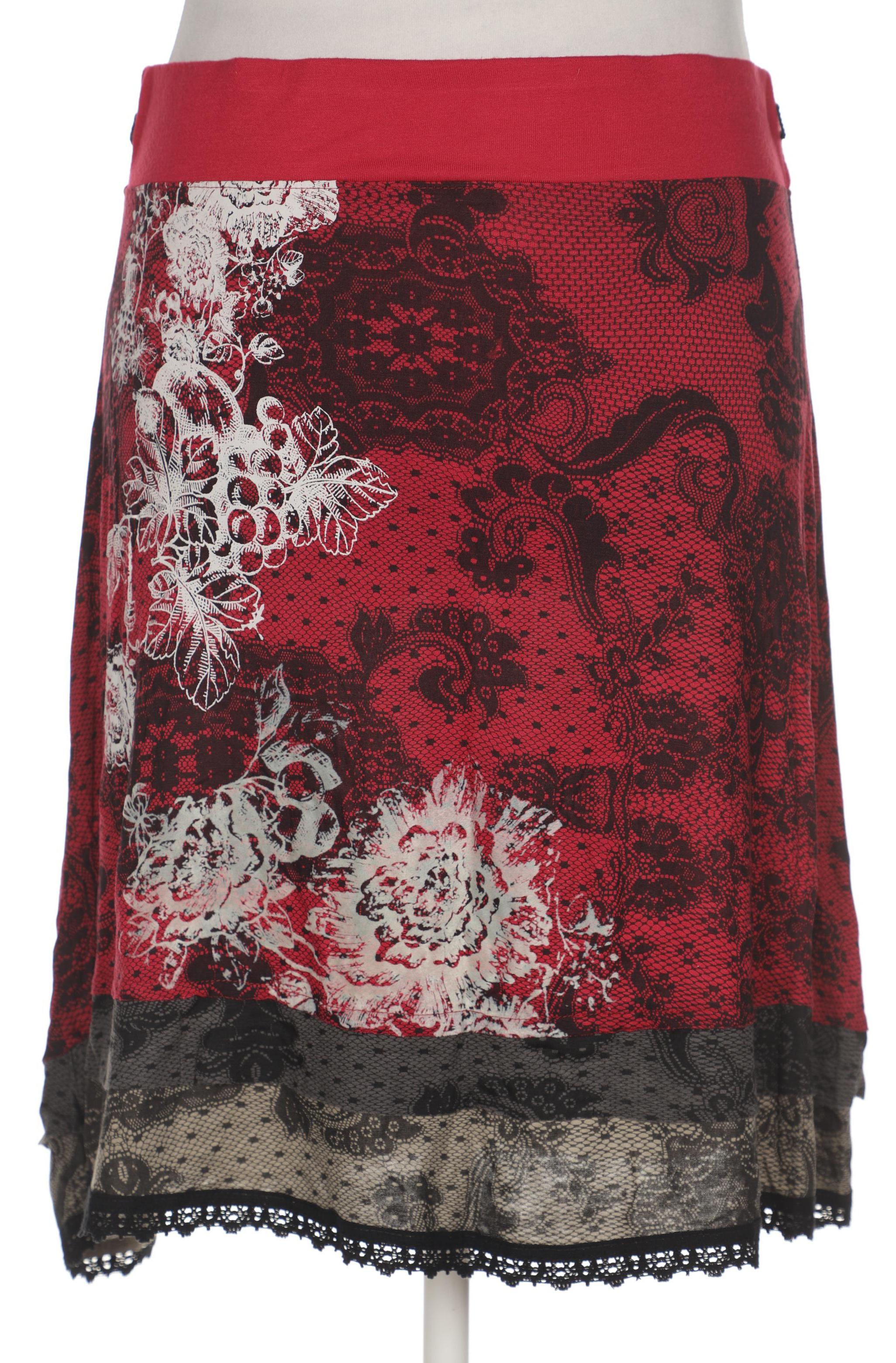

Desigual Damen Rock, rot, Gr. 44