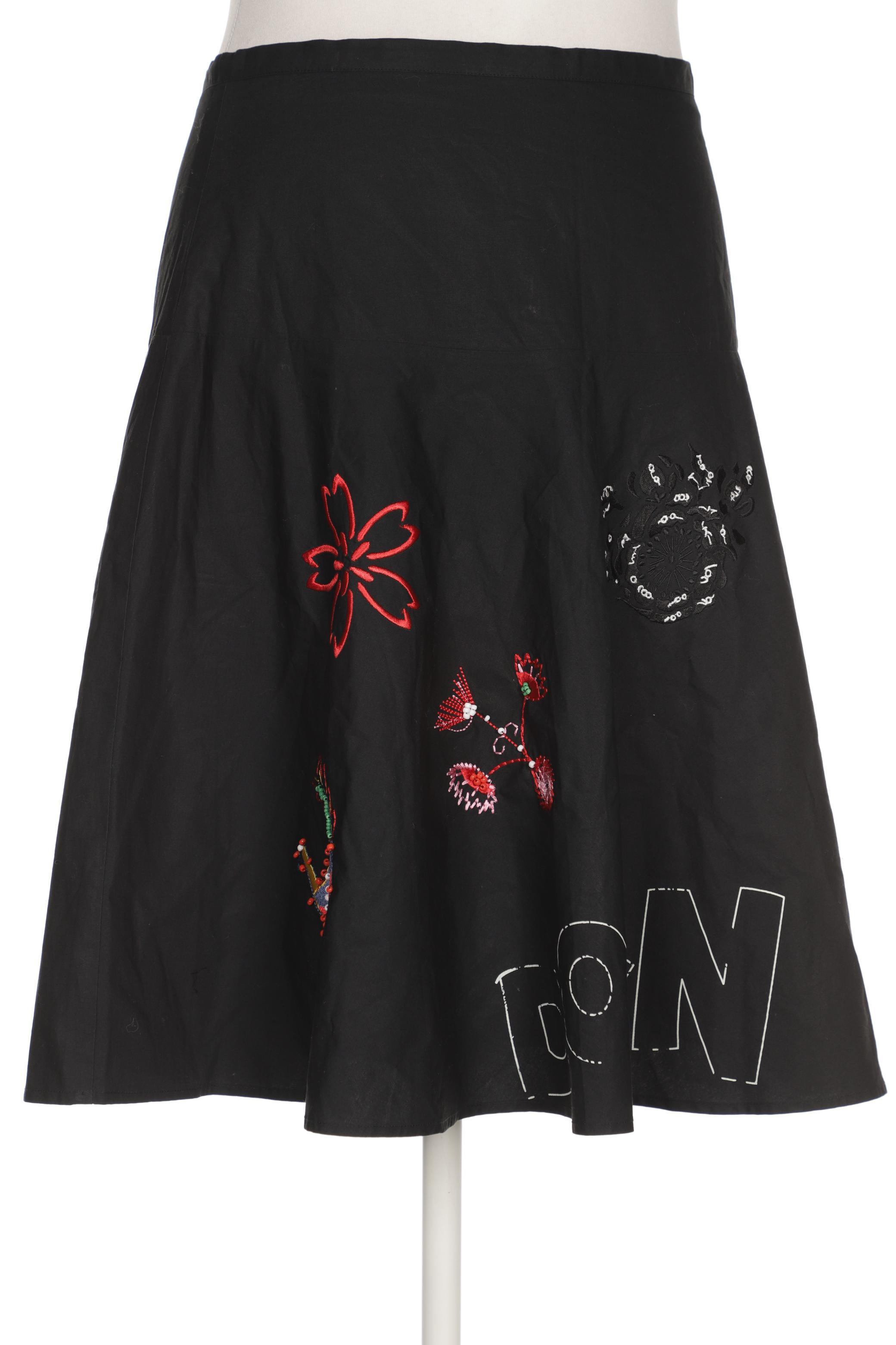 

Desigual Damen Rock, schwarz, Gr. 42