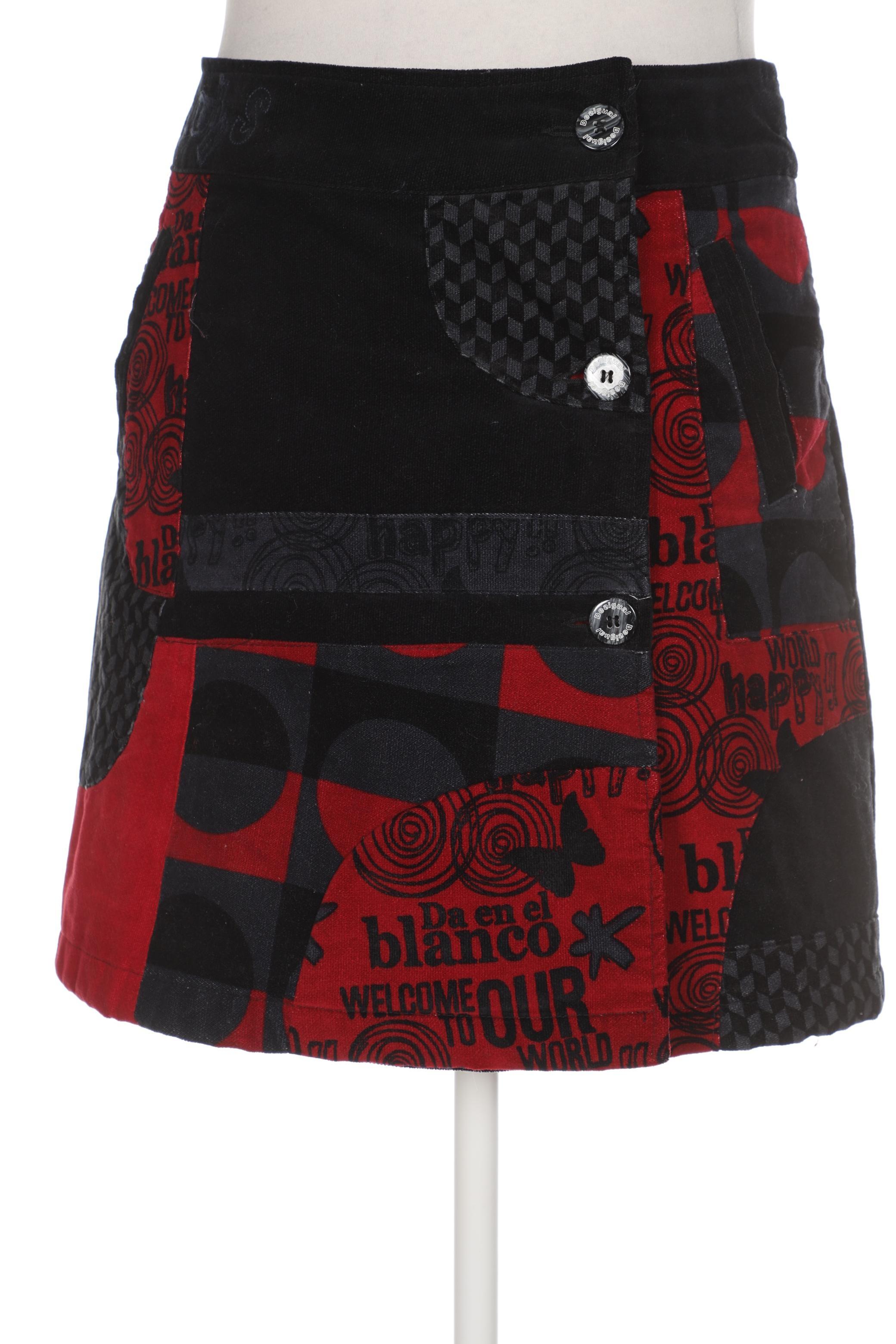 

Desigual Damen Rock, schwarz, Gr. 42