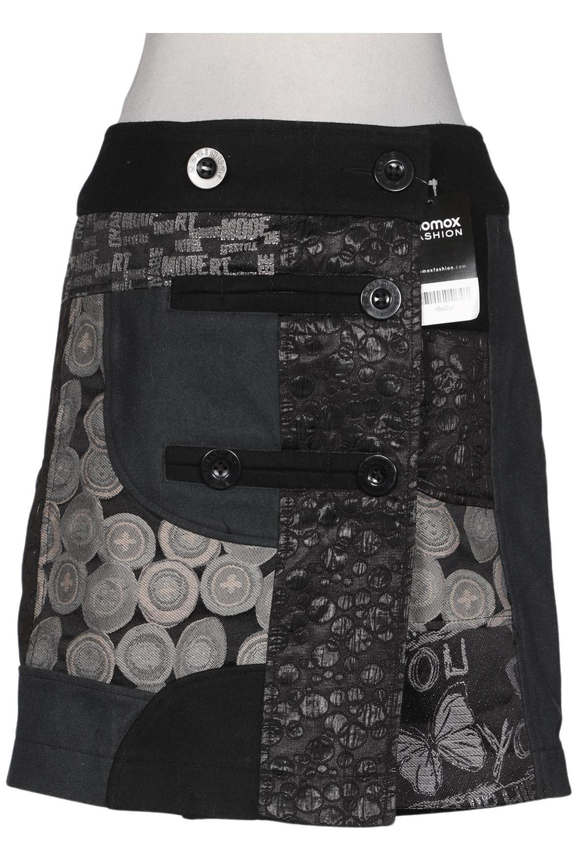 

Desigual Damen Rock, schwarz, Gr. 34