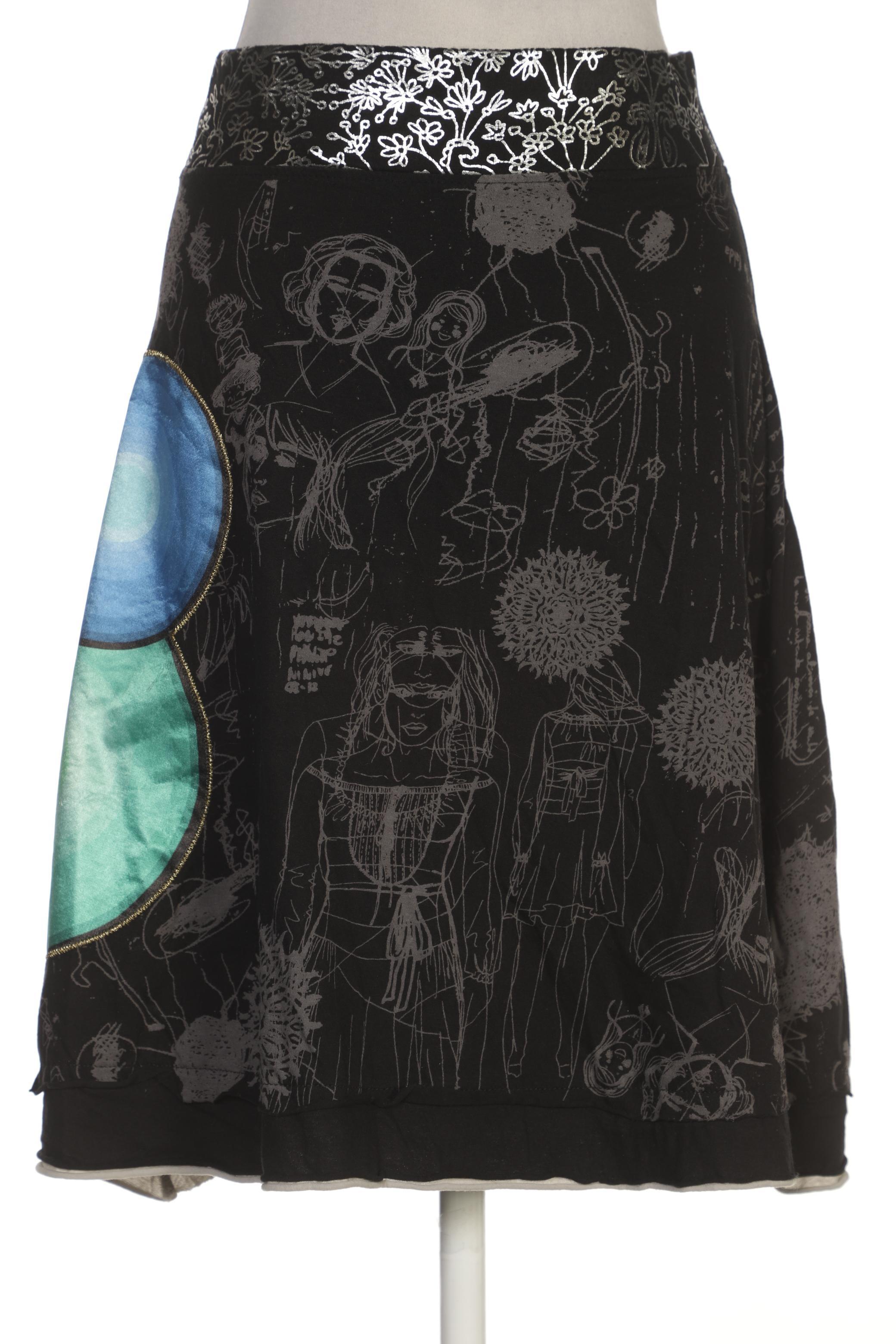 

Desigual Damen Rock, schwarz, Gr. 36