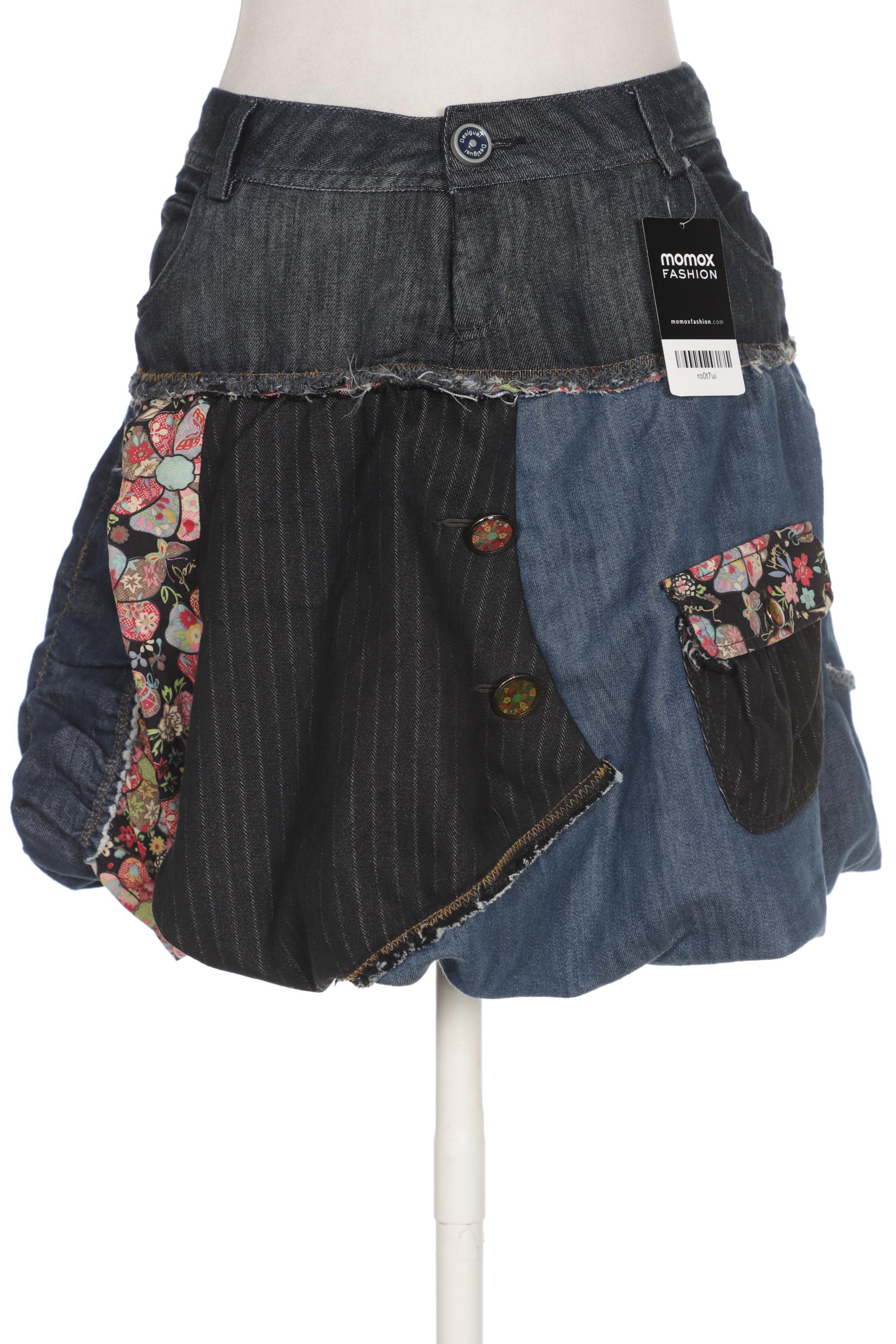 

Desigual Damen Rock, marineblau, Gr. 38