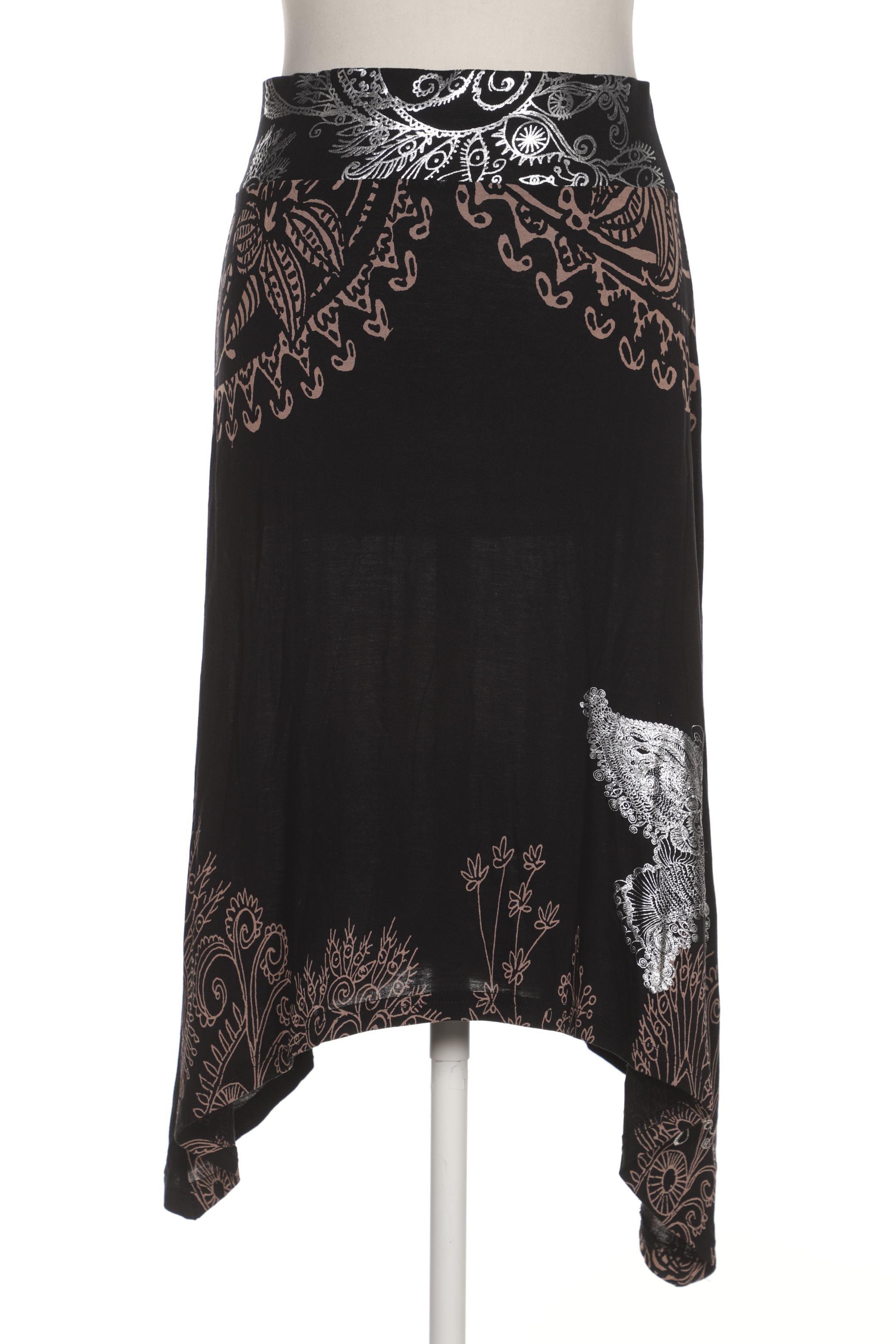 

Desigual Damen Rock, schwarz, Gr. 42