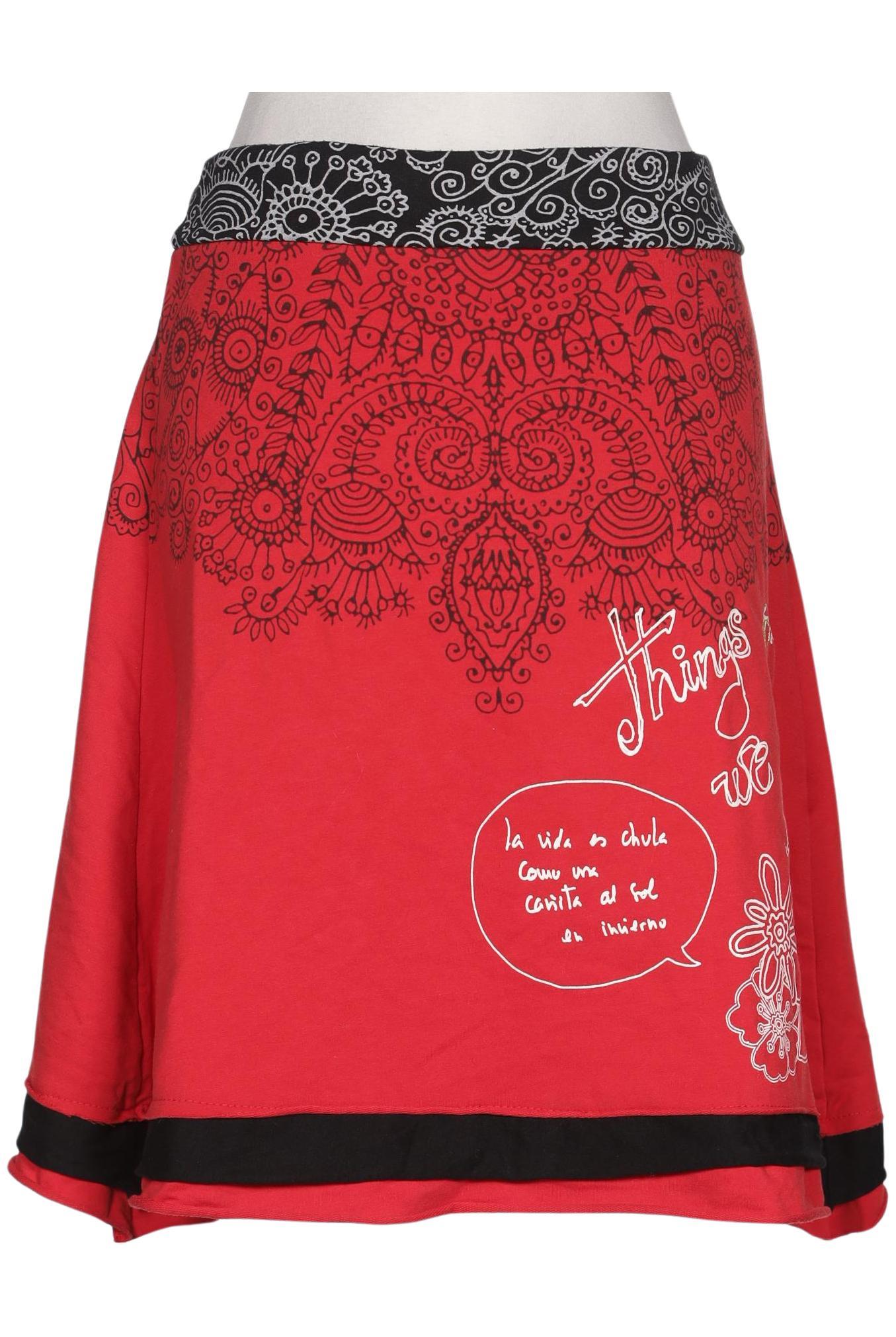 

Desigual Damen Rock, rot, Gr. 38