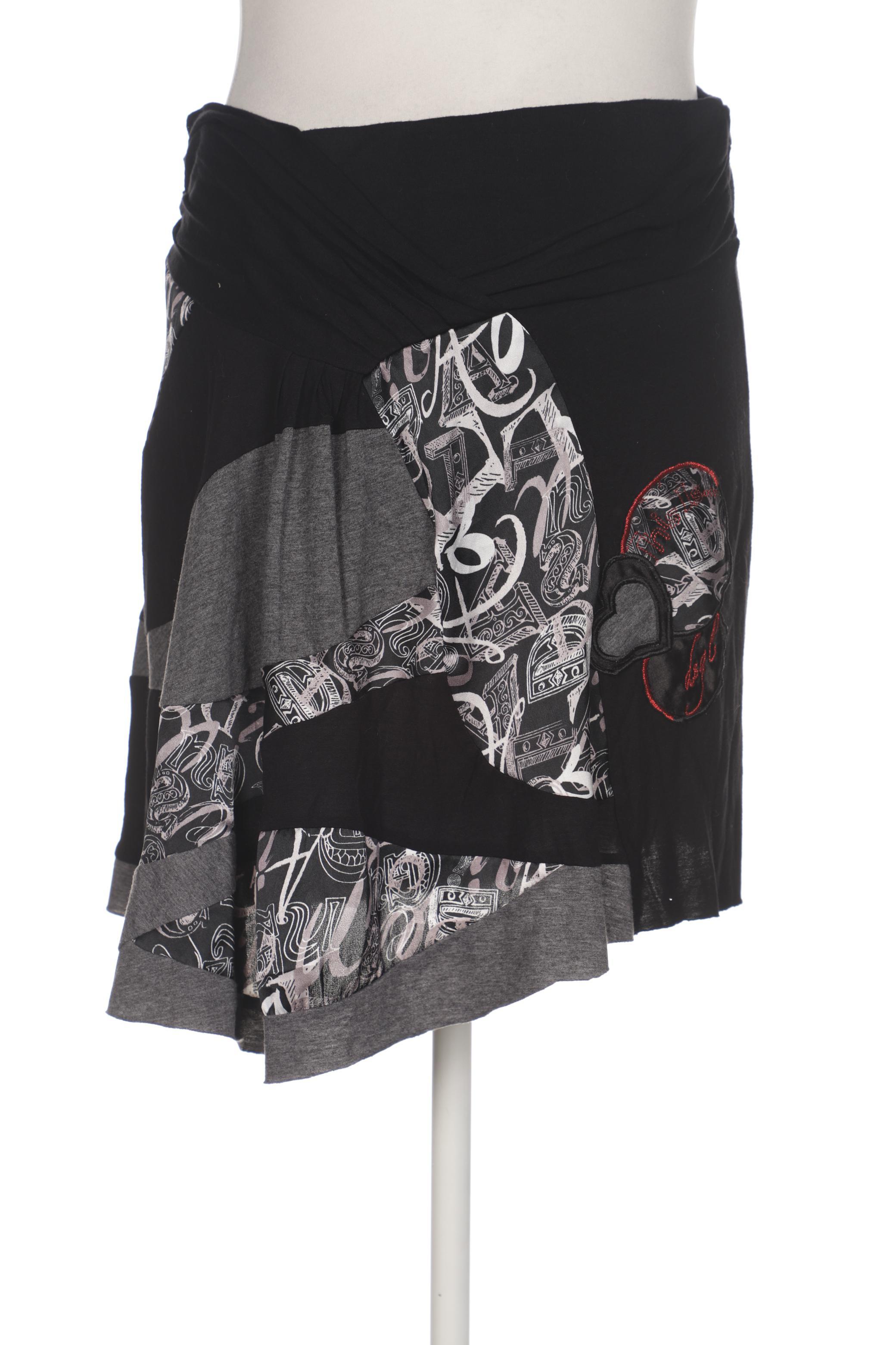 

Desigual Damen Rock, schwarz, Gr. 44