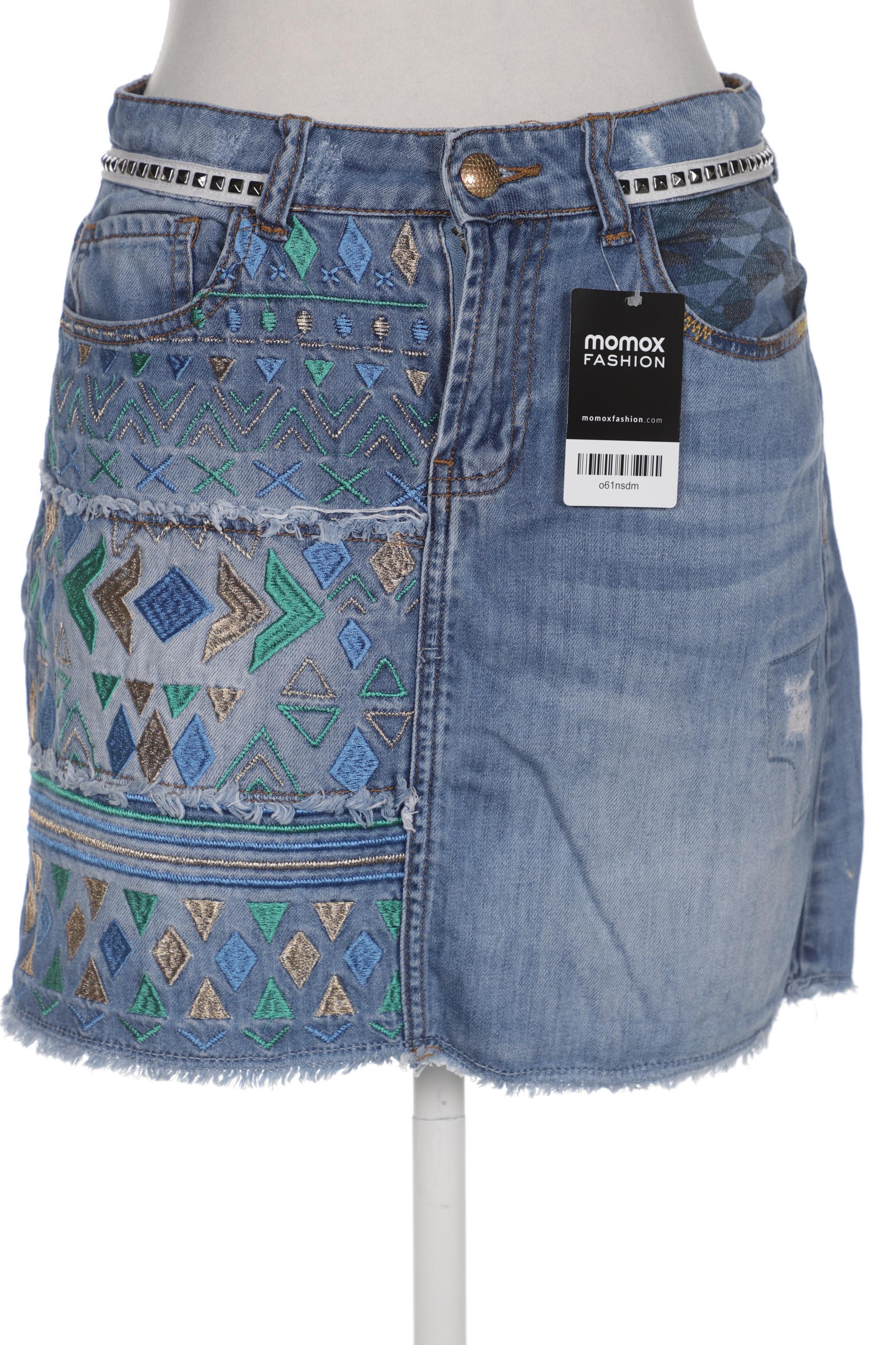 

Desigual Damen Rock, blau, Gr. 28