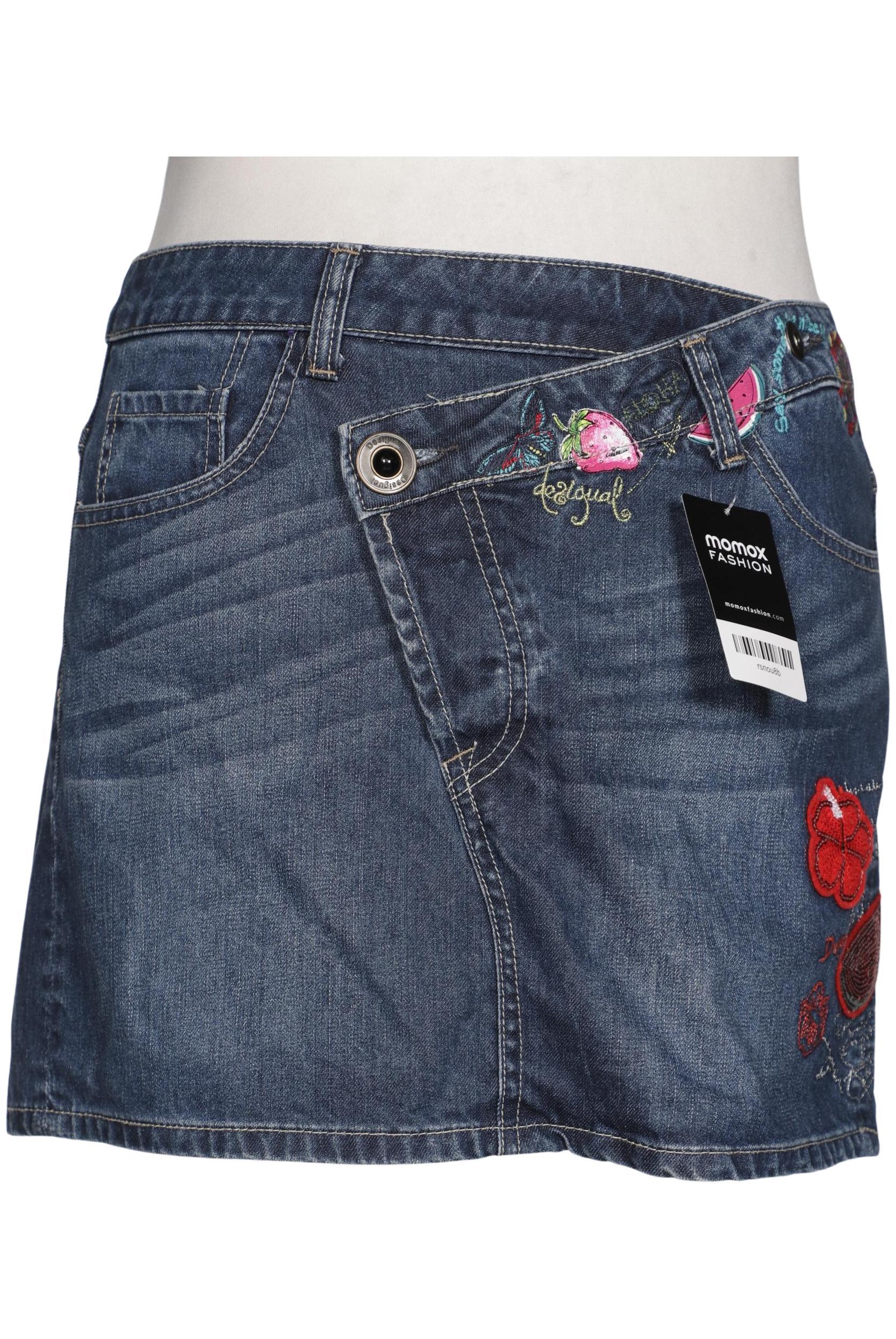 

Desigual Damen Rock, blau, Gr. 31