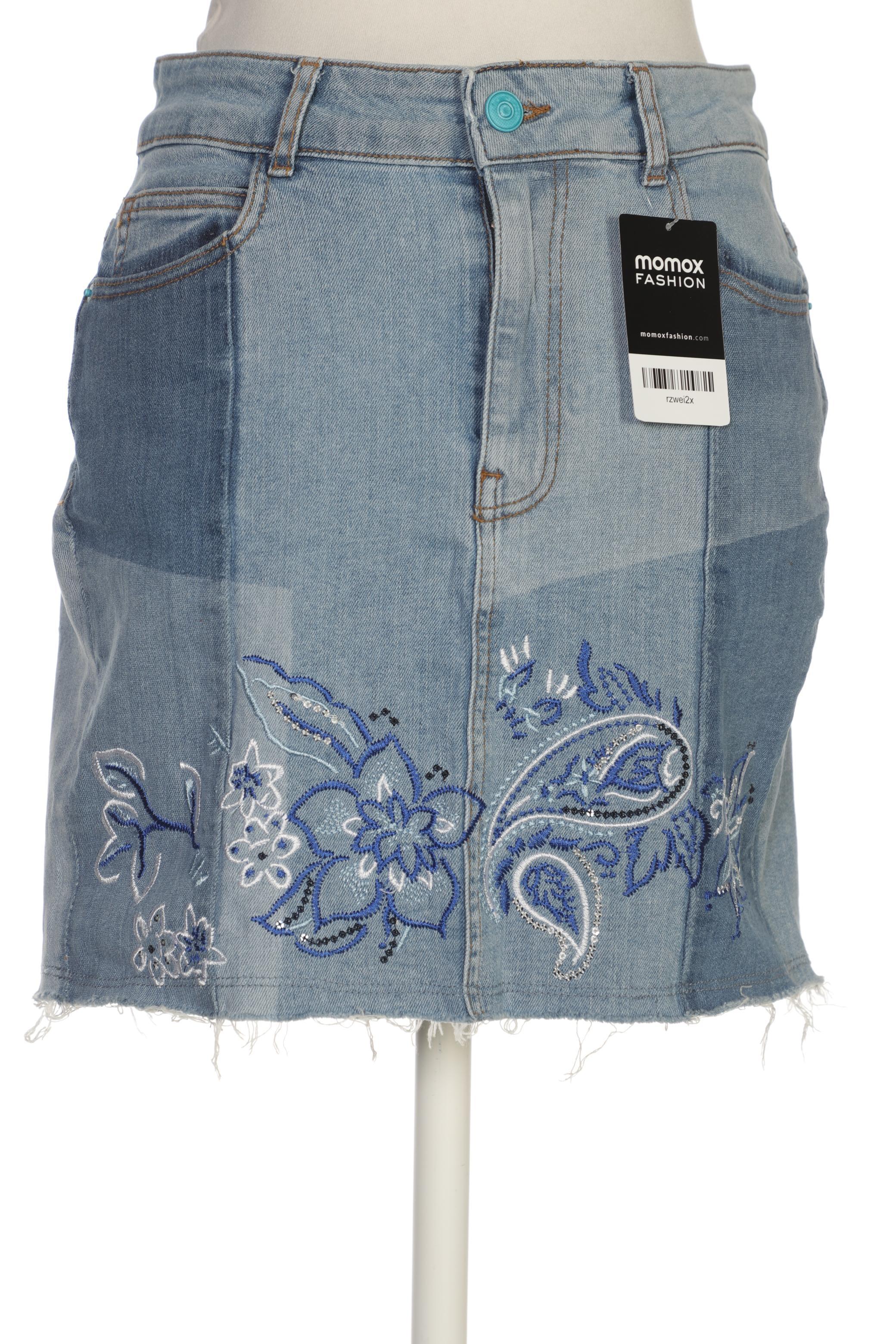 

Desigual Damen Rock, blau, Gr. 26