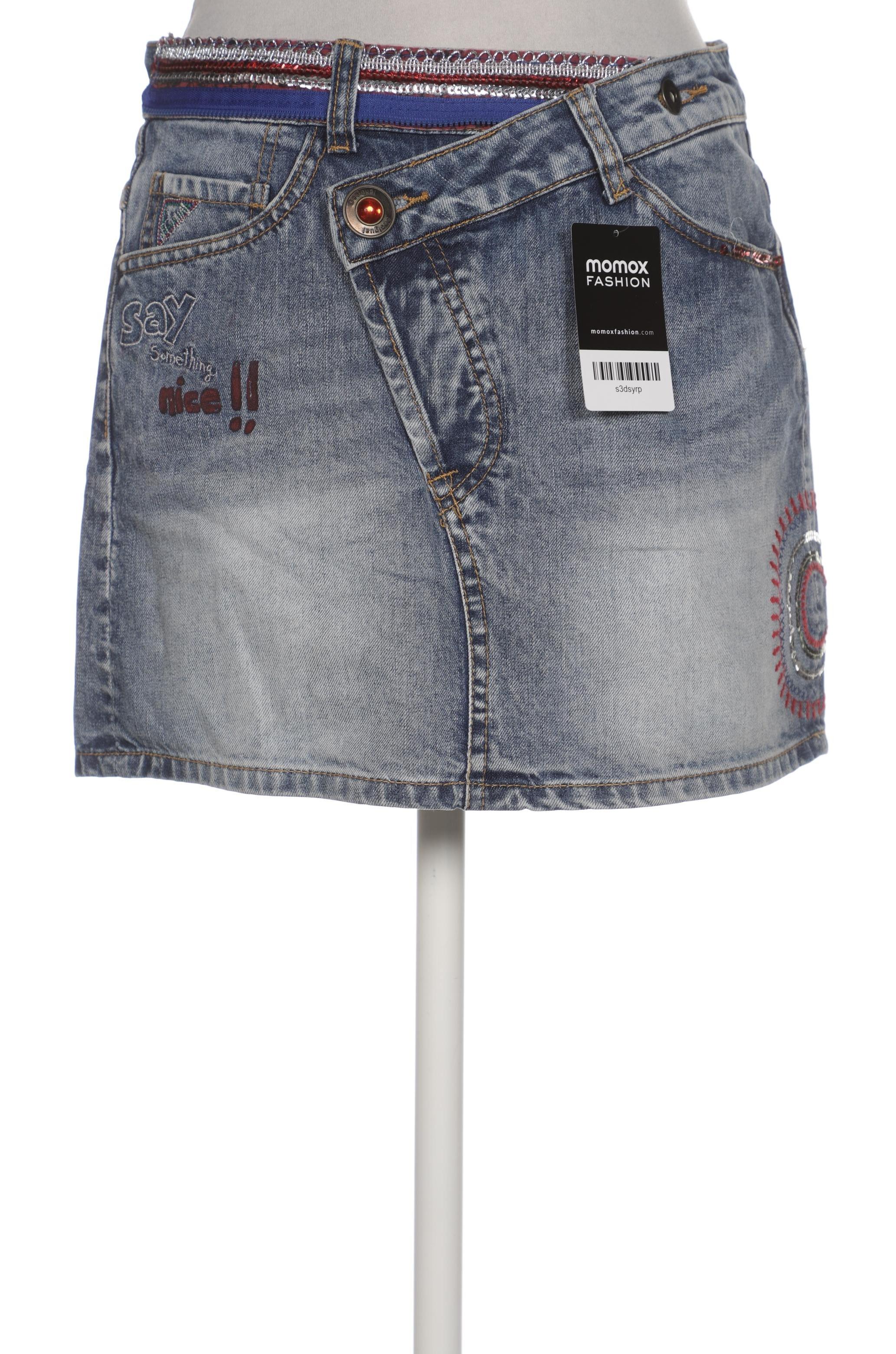 

Desigual Damen Rock, blau, Gr. 36