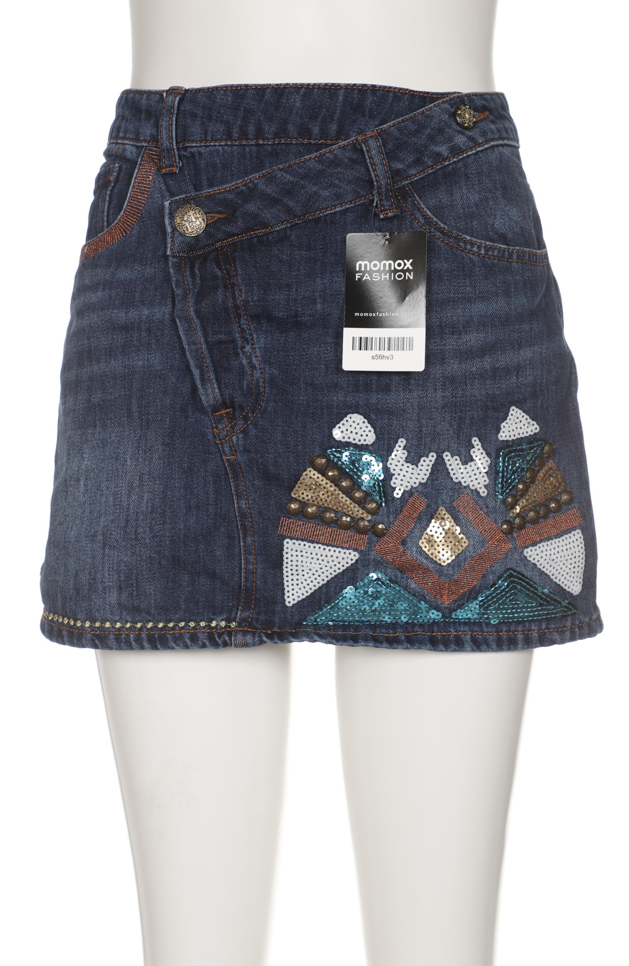 

Desigual Damen Rock, blau, Gr. 40