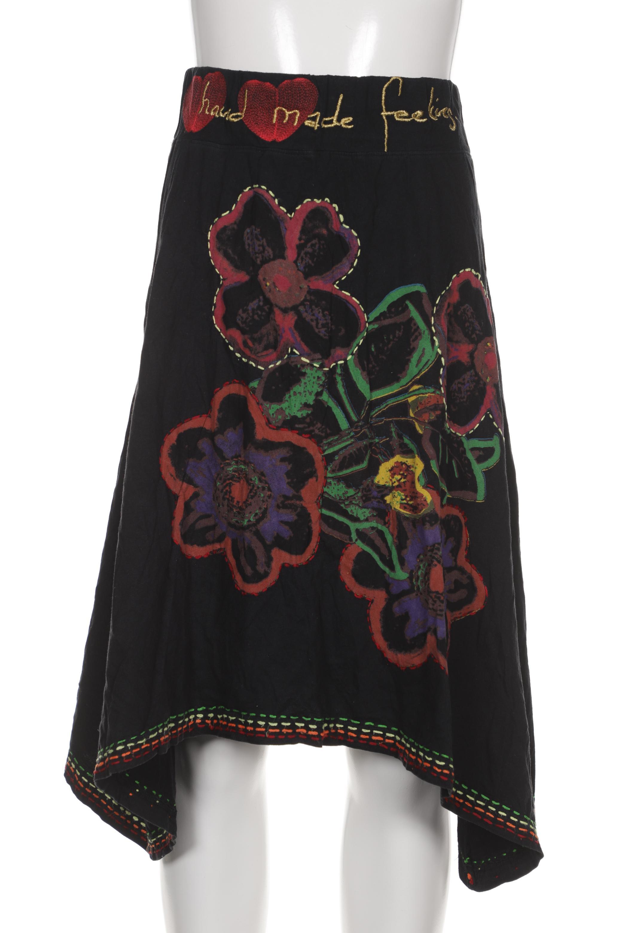 

Desigual Damen Rock, schwarz, Gr. 42