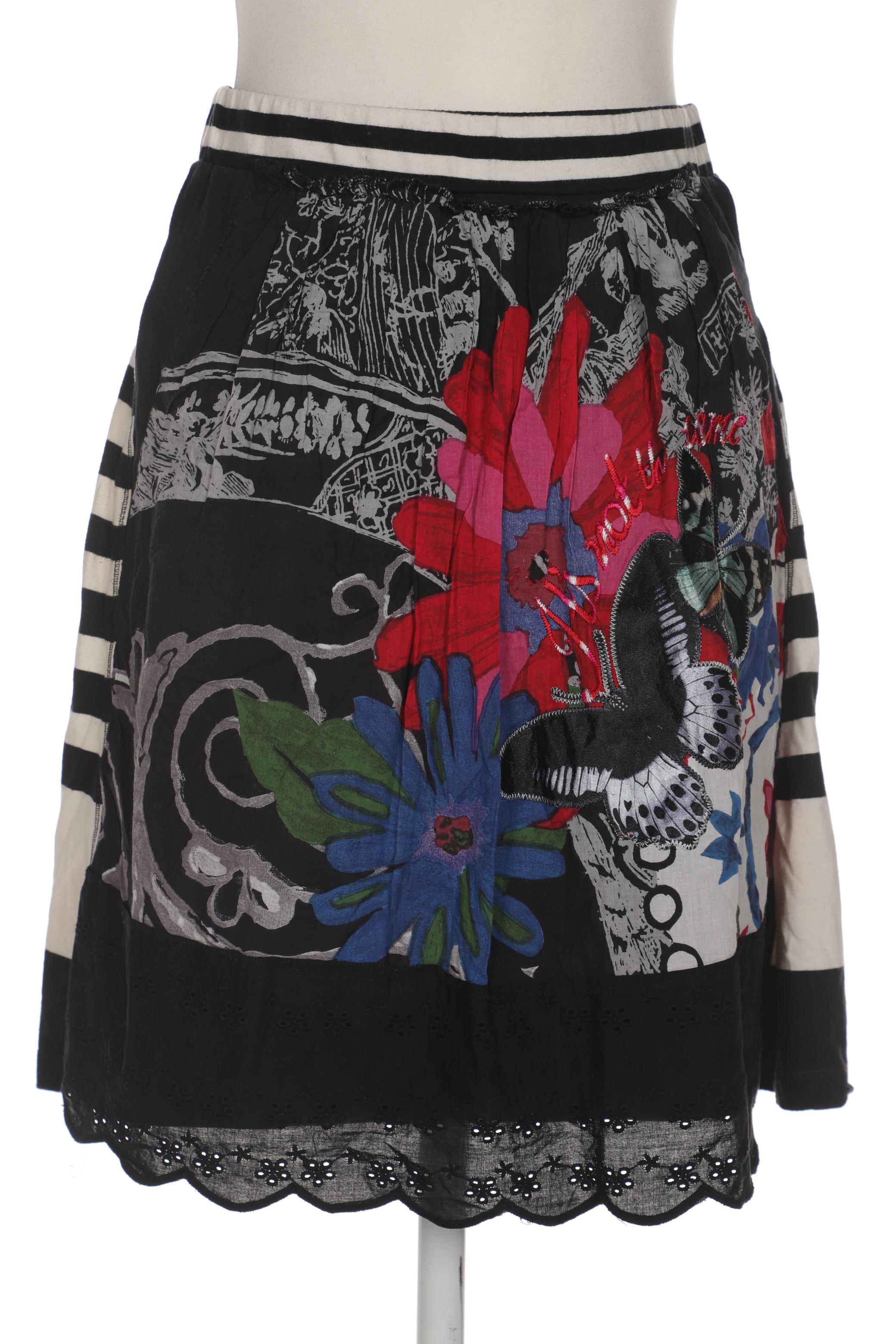 

Desigual Damen Rock, schwarz, Gr. 36