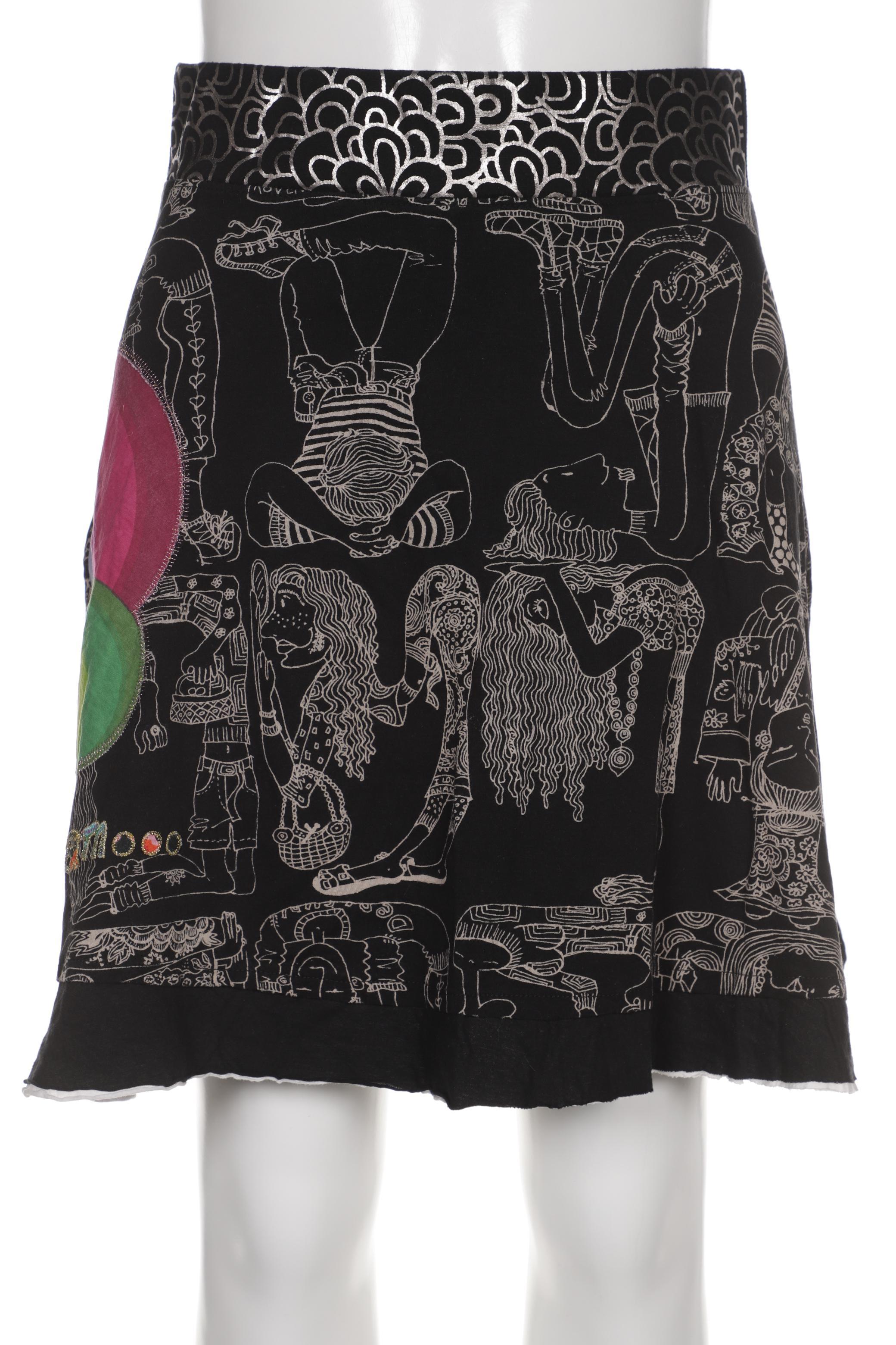 

Desigual Damen Rock, schwarz