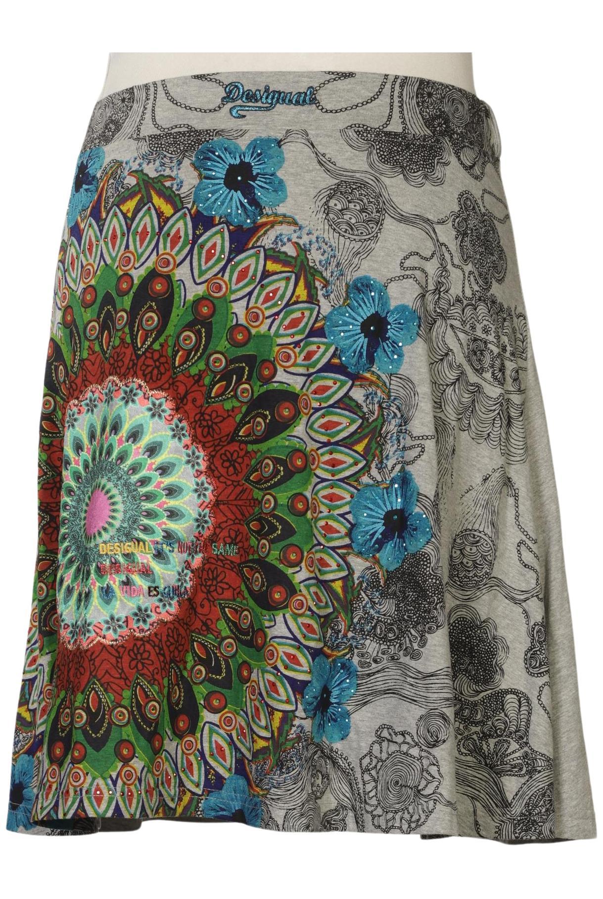 

Desigual Damen Rock, grau, Gr. 44