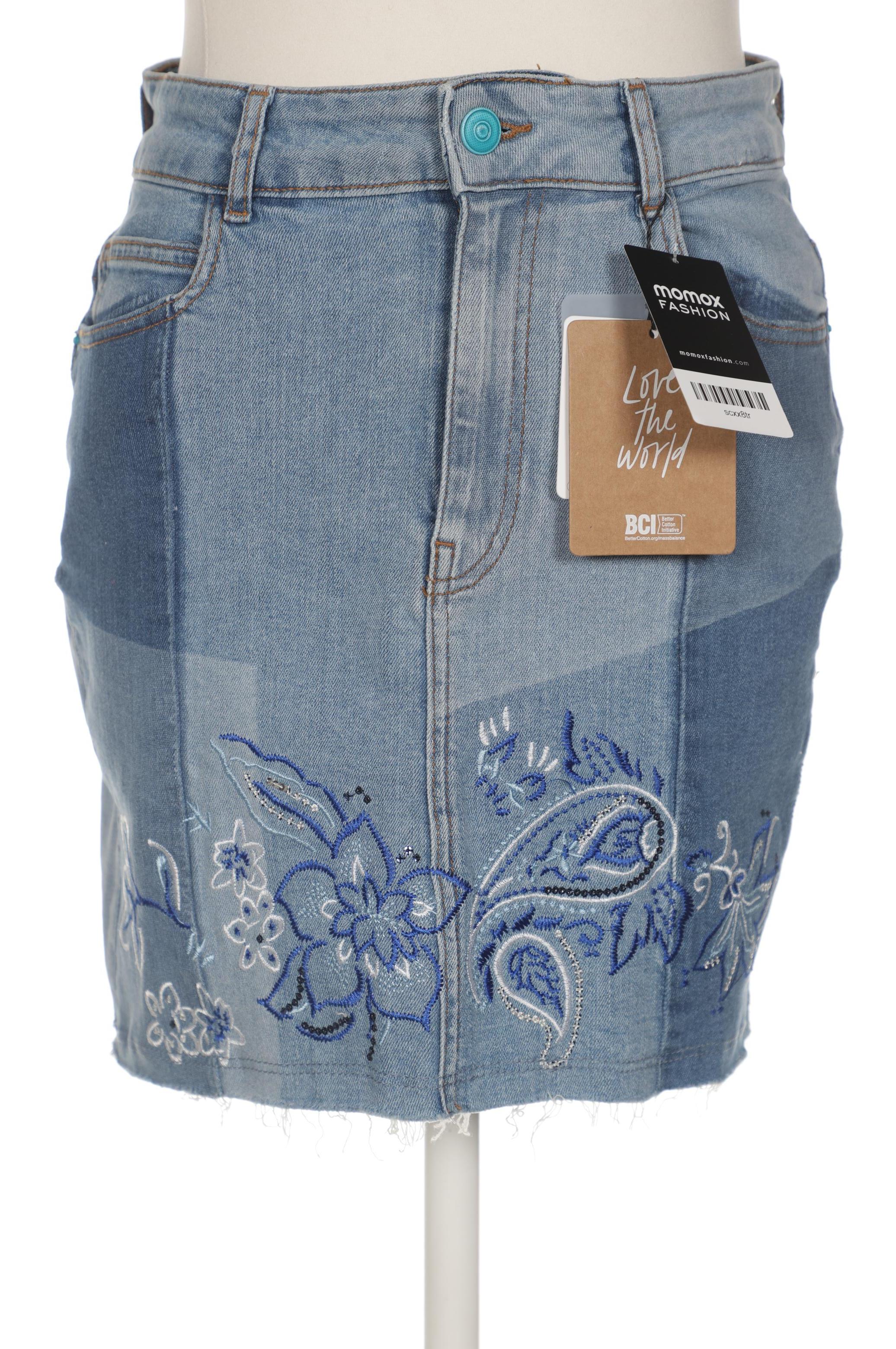 

Desigual Damen Rock, blau