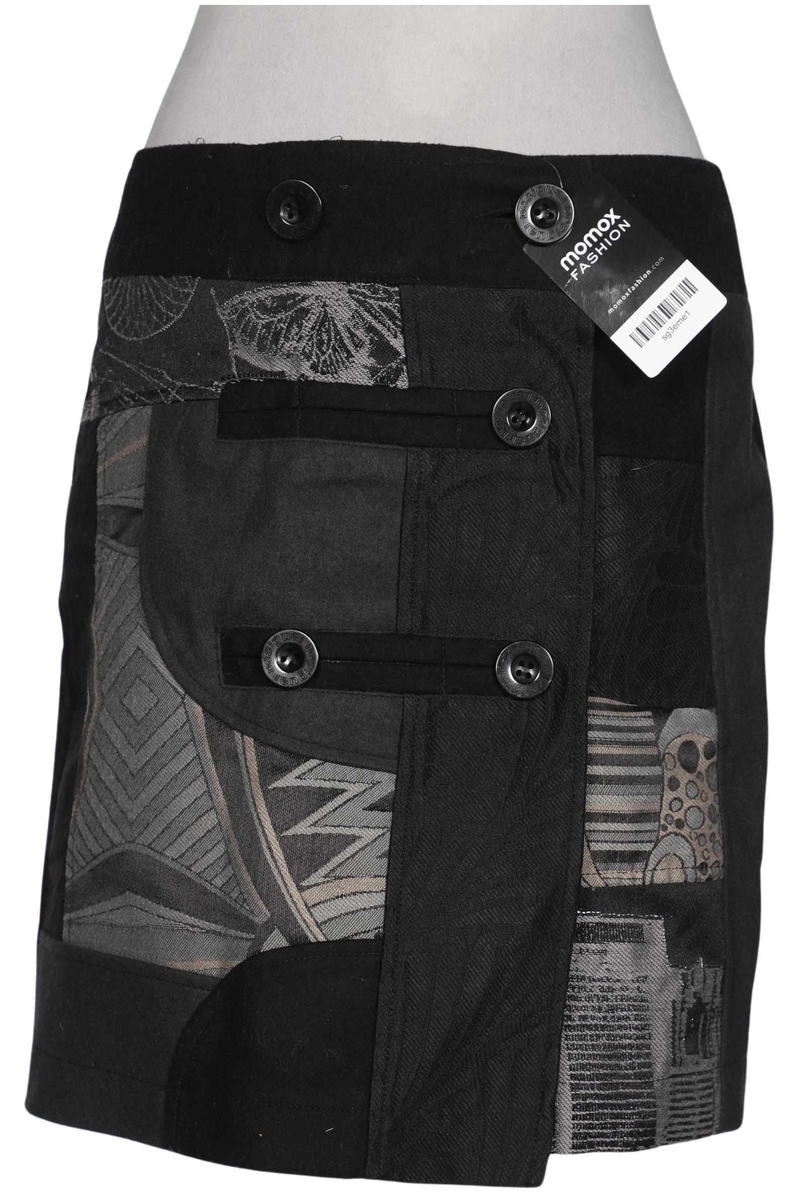 

Desigual Damen Rock, schwarz, Gr. 36