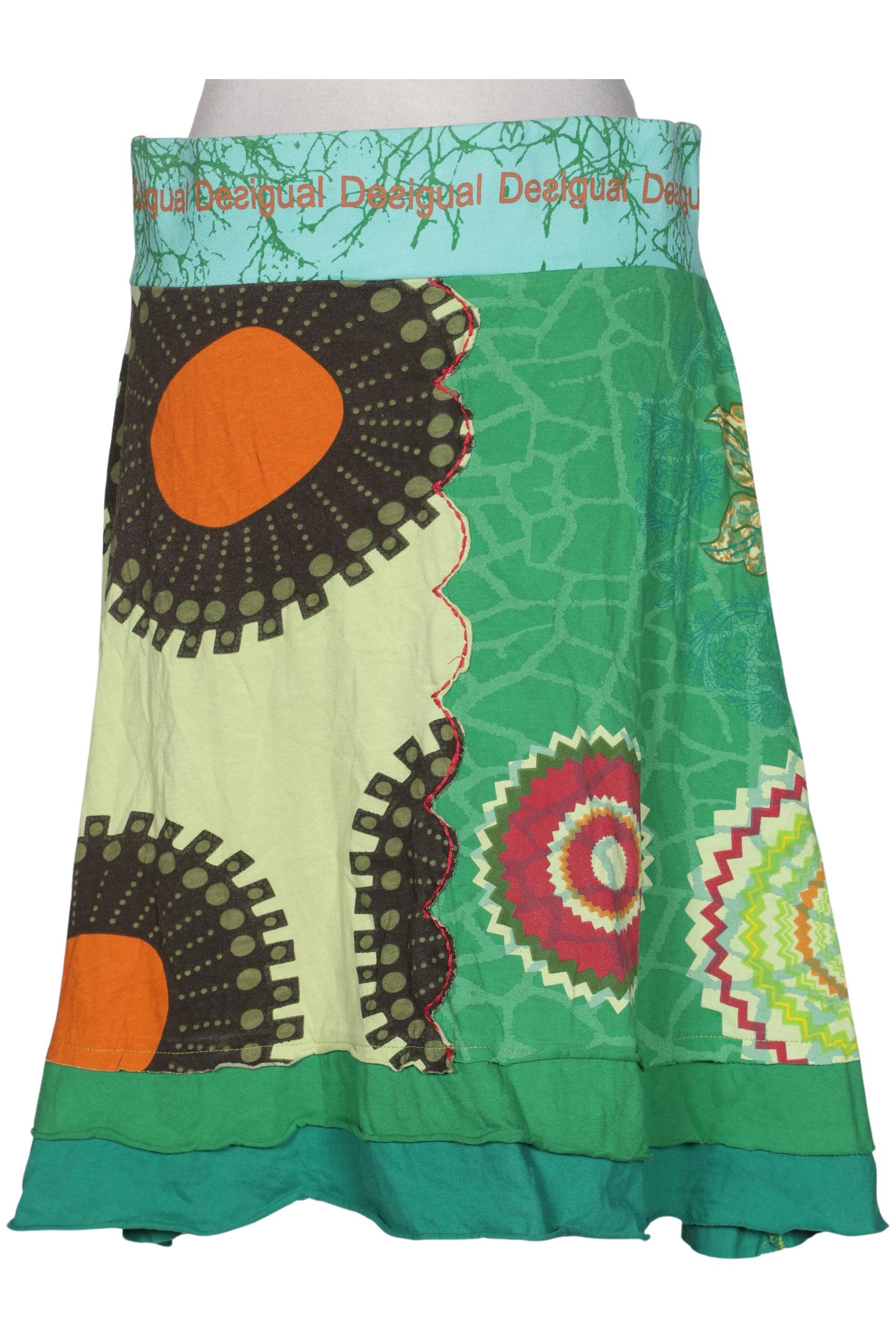 

Desigual Damen Rock, grün, Gr. 38