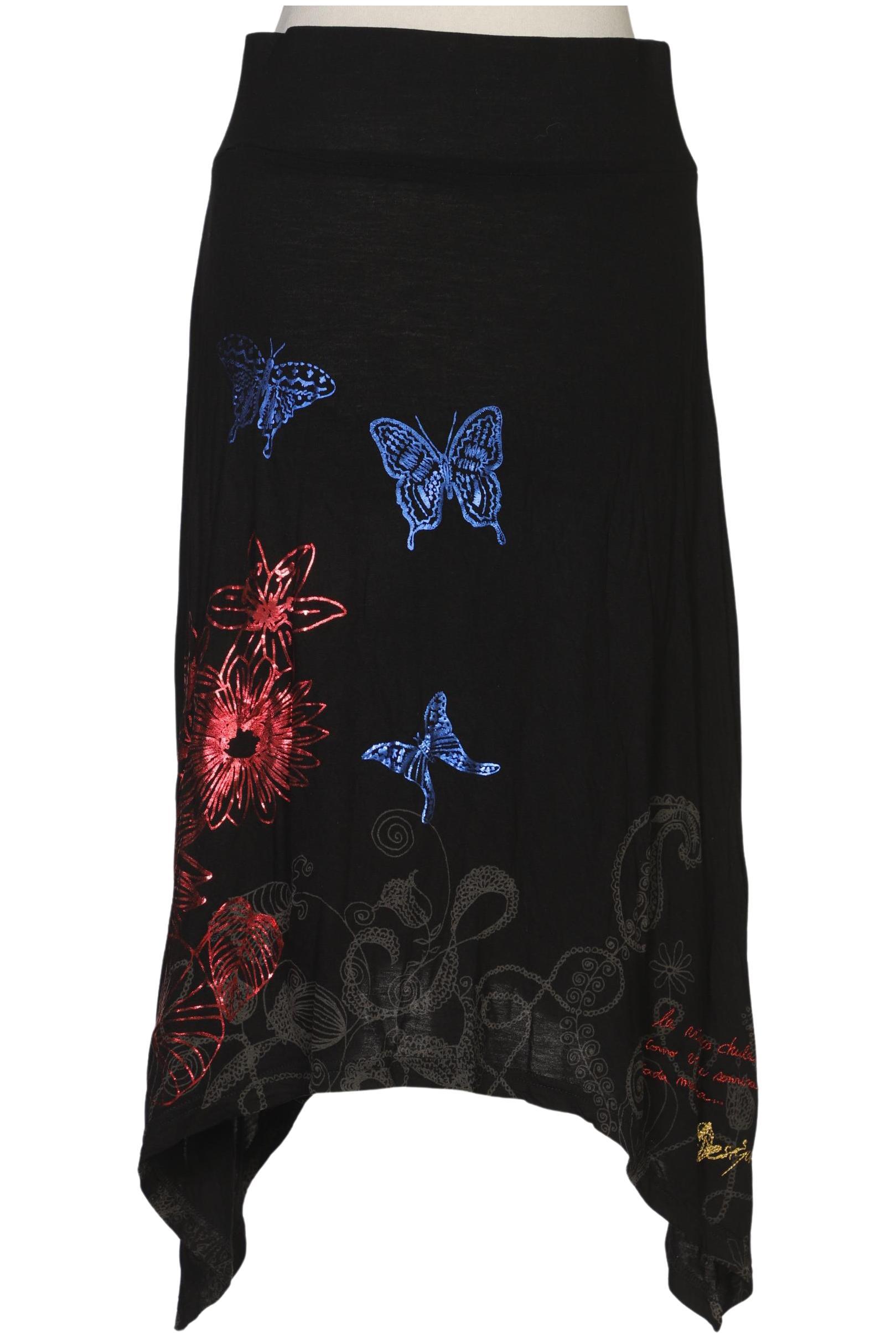 

Desigual Damen Rock, schwarz, Gr. 38