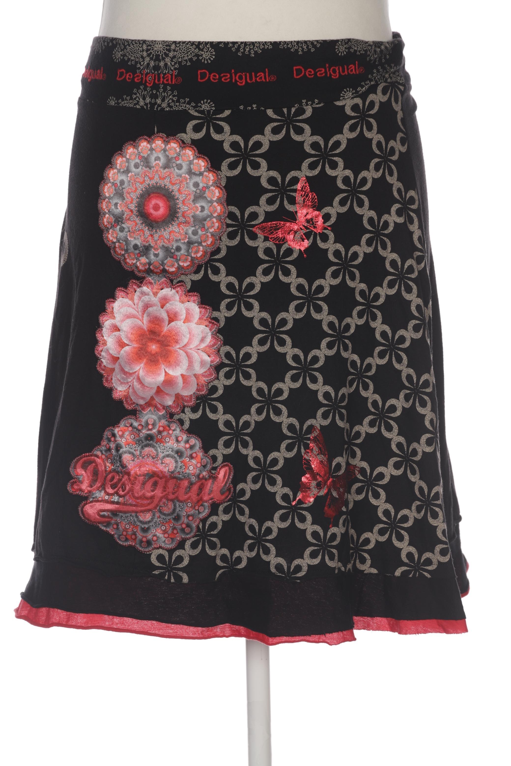 

Desigual Damen Rock, schwarz, Gr. 44