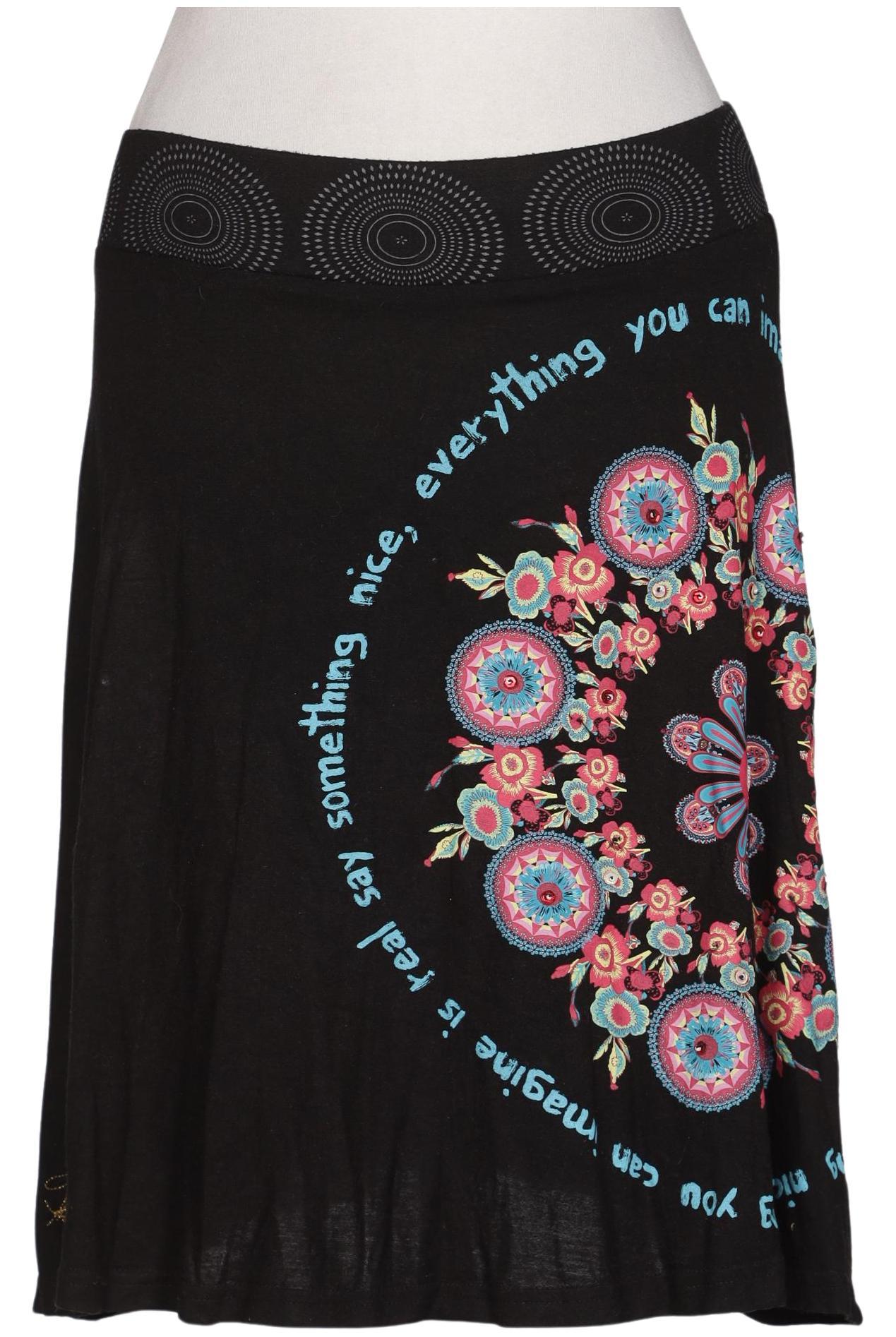 

Desigual Damen Rock, schwarz, Gr. 36