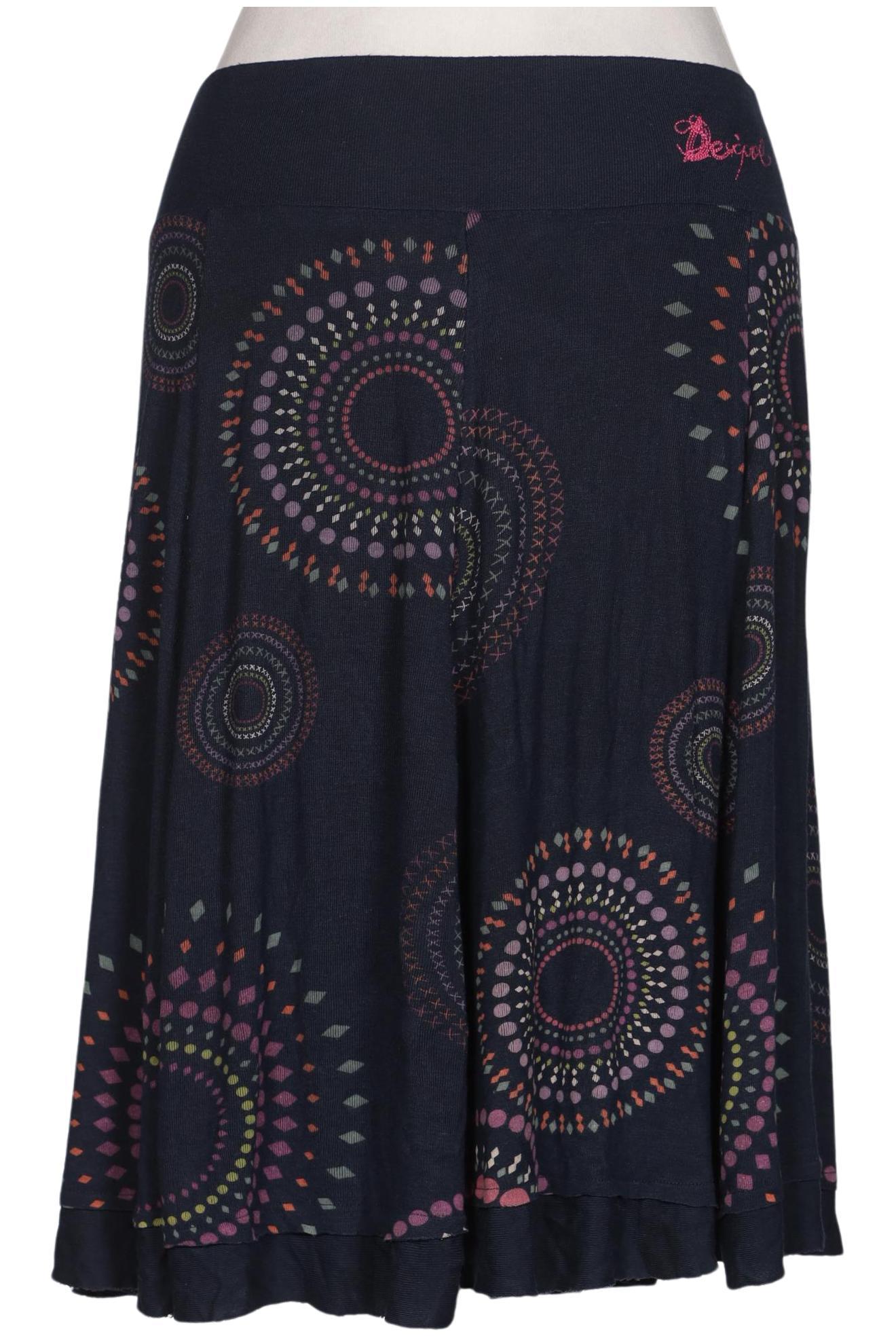 

Desigual Damen Rock, marineblau, Gr. 38