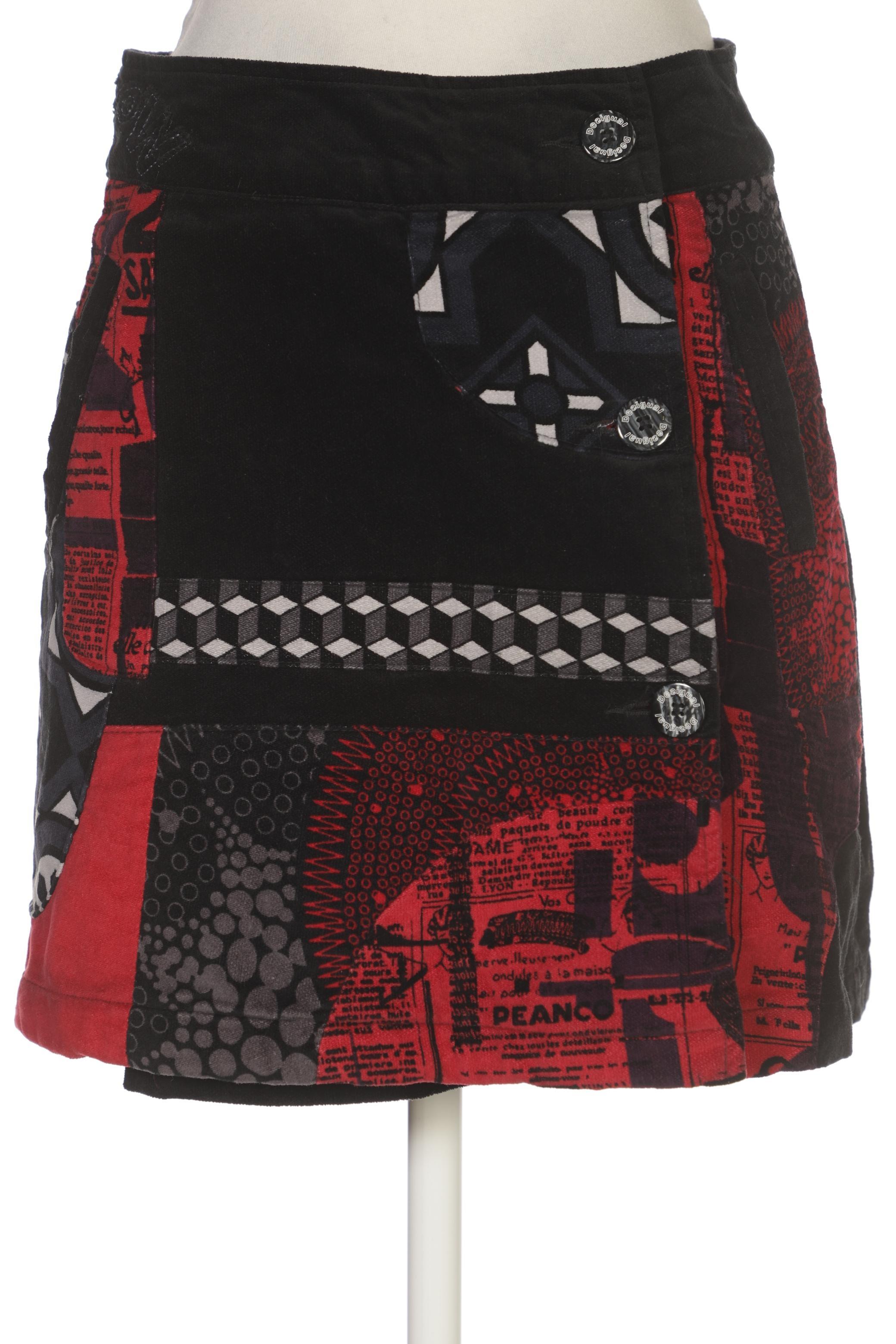 

Desigual Damen Rock, schwarz, Gr. 36