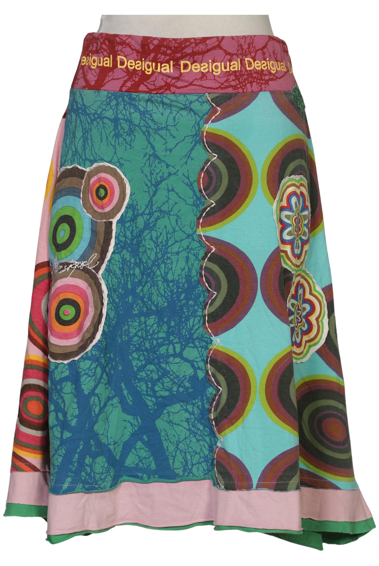 

Desigual Damen Rock, mehrfarbig, Gr. 38