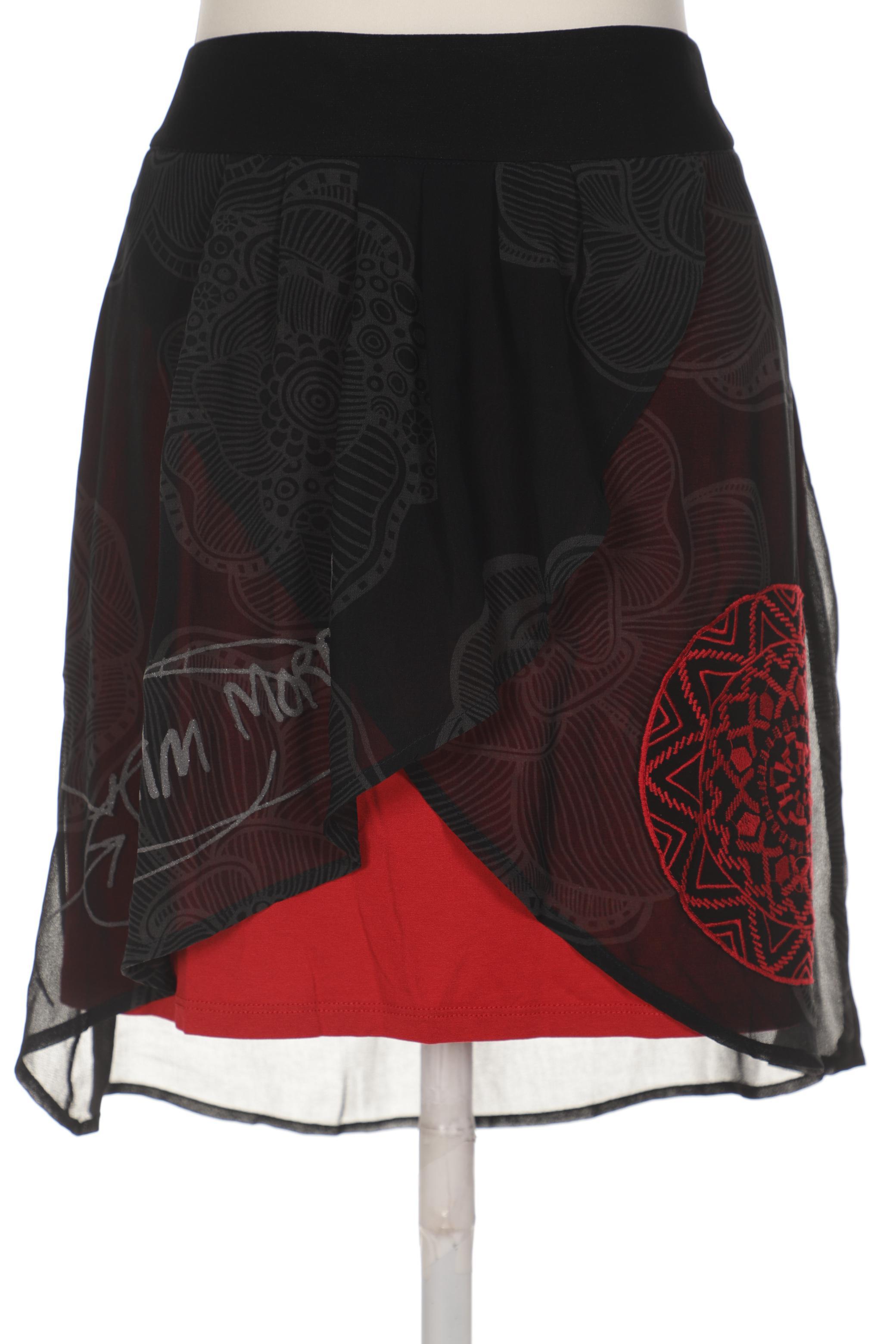 

Desigual Damen Rock, schwarz
