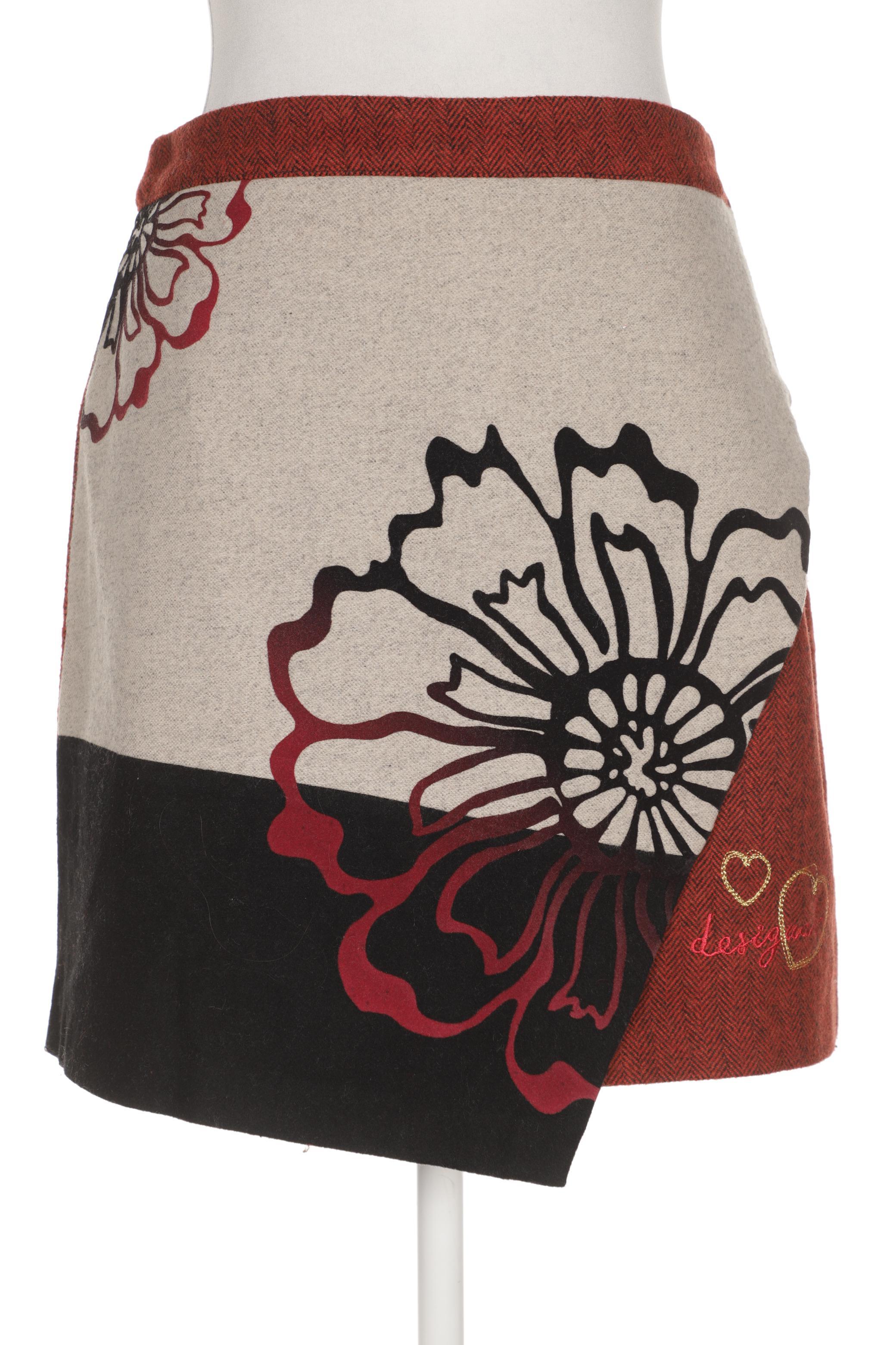 

Desigual Damen Rock, orange, Gr. 40