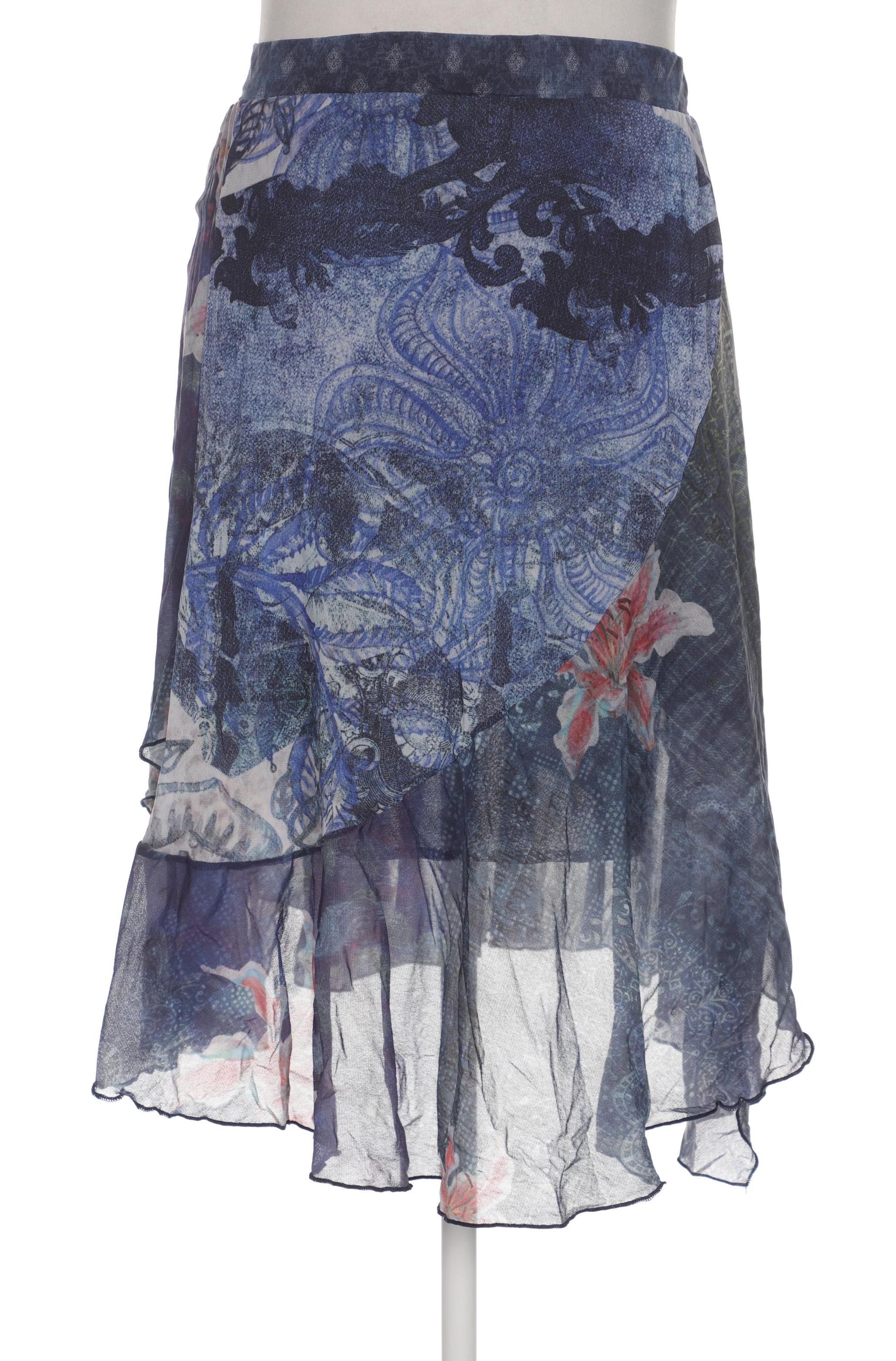 

Desigual Damen Rock, marineblau, Gr. 42