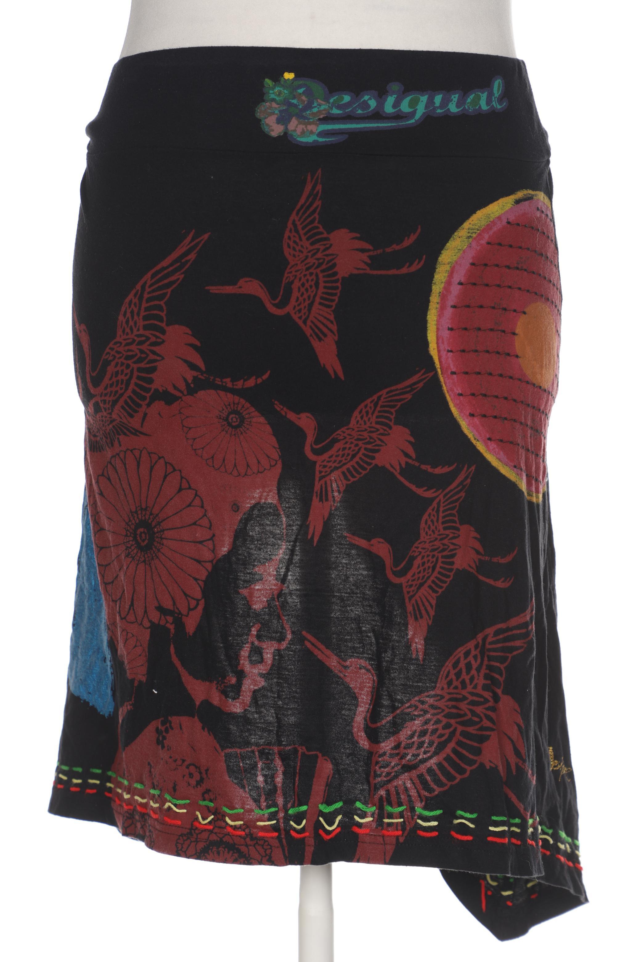 

Desigual Damen Rock, schwarz, Gr. 42