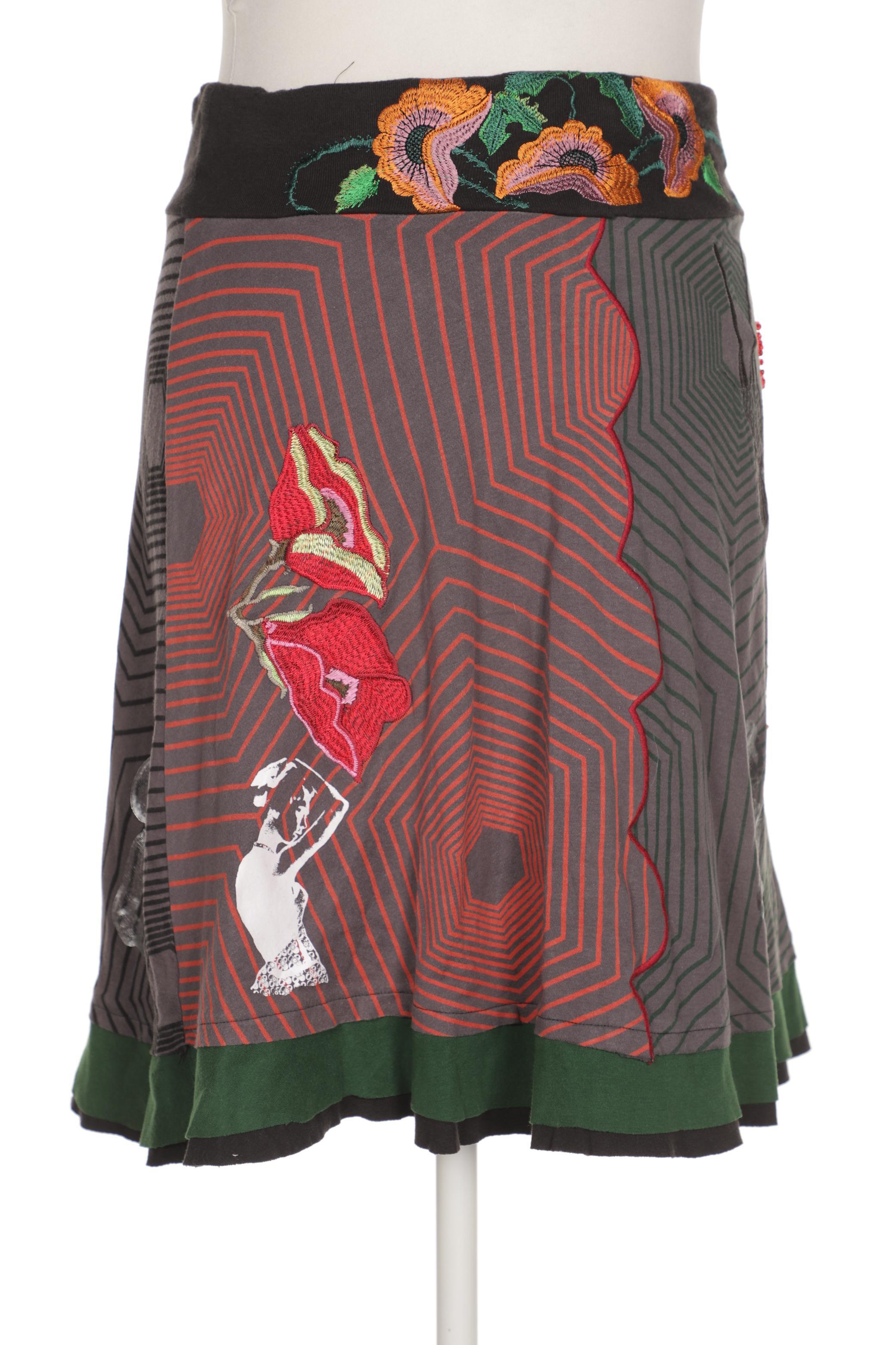 

Desigual Damen Rock, grau, Gr. 42