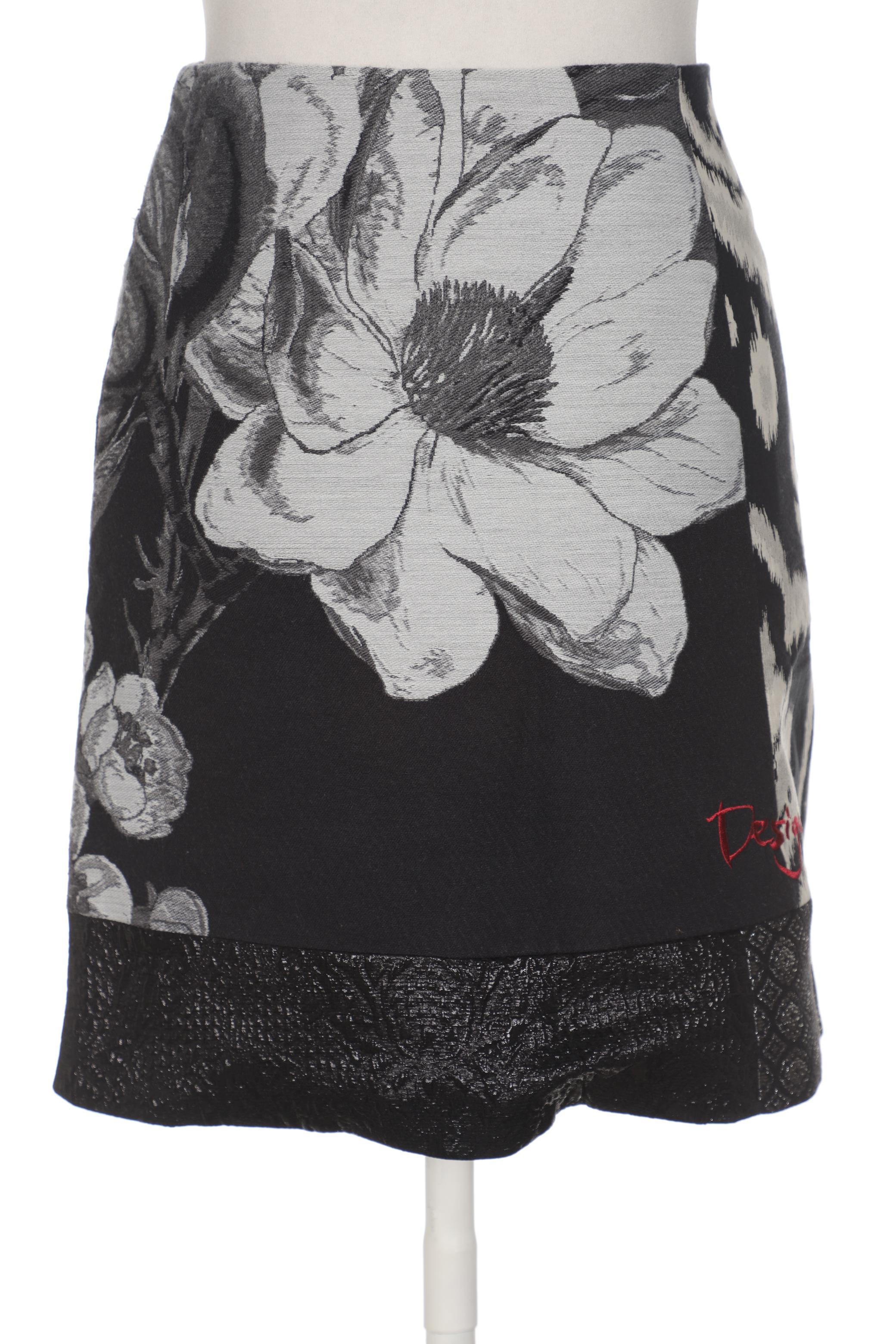 

Desigual Damen Rock, schwarz, Gr. 34