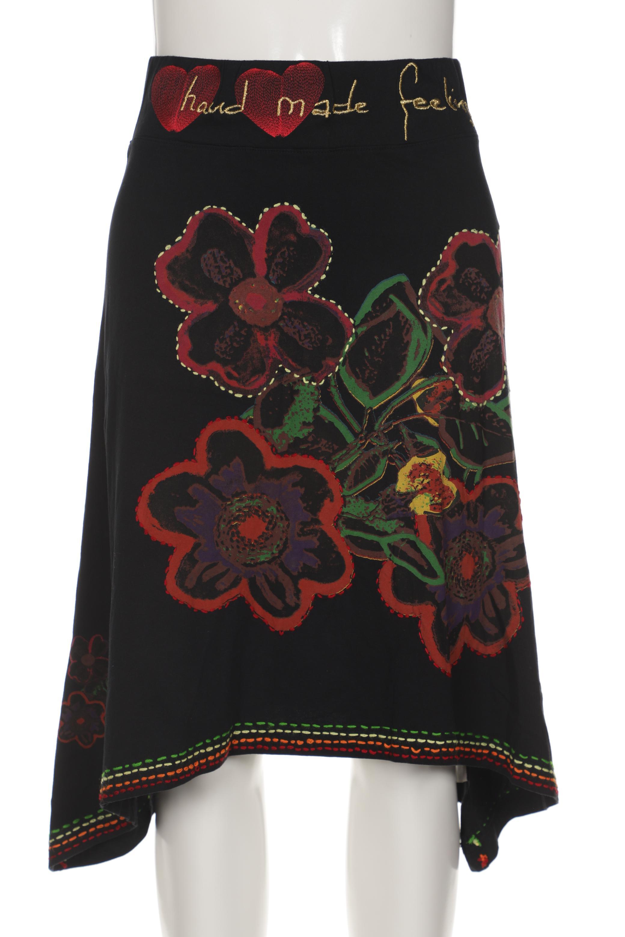 

Desigual Damen Rock, schwarz